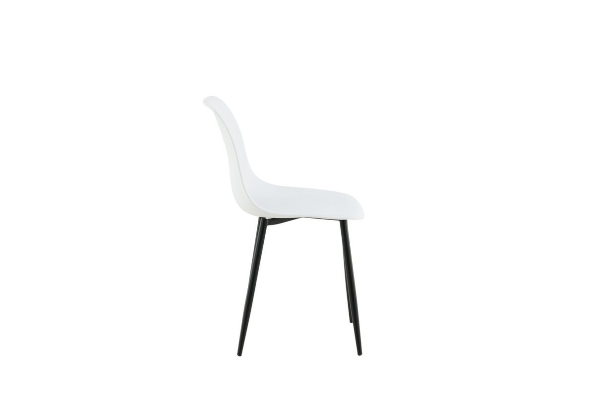 Polar Stuhl Plastic in Weiss präsentiert im Onlineshop von KAQTU Design AG. Stuhl ist von Venture Home