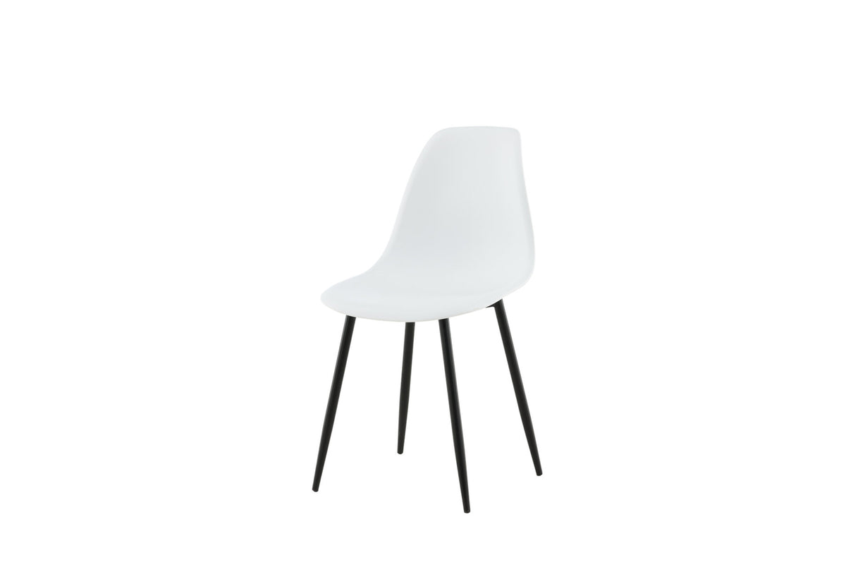 Polar Stuhl Plastic in Weiss präsentiert im Onlineshop von KAQTU Design AG. Stuhl ist von Venture Home