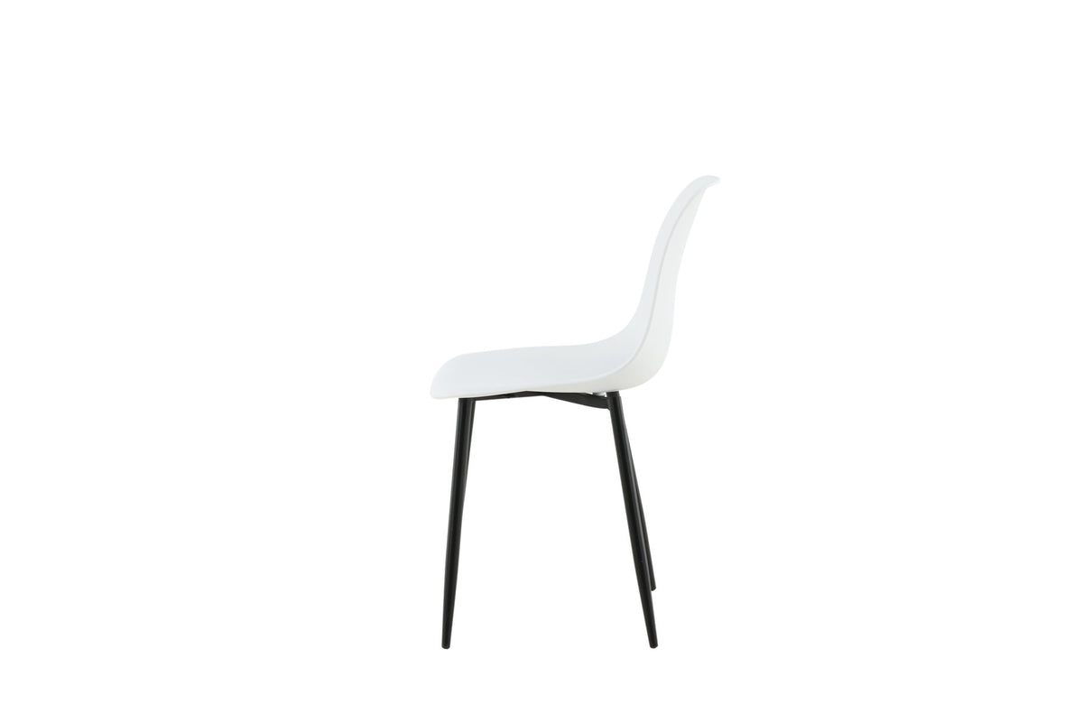 Polar Stuhl Plastic in Weiss präsentiert im Onlineshop von KAQTU Design AG. Stuhl ist von Venture Home