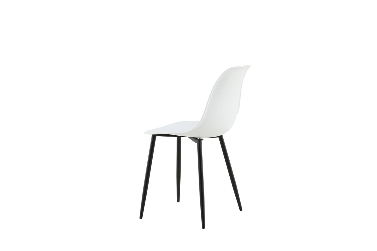 Polar Stuhl Plastic in Weiss präsentiert im Onlineshop von KAQTU Design AG. Stuhl ist von Venture Home