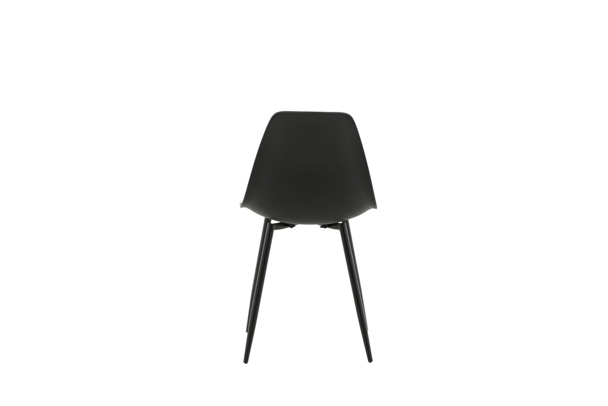 Polar Stuhl Plastic in Schwarz präsentiert im Onlineshop von KAQTU Design AG. Stuhl ist von Venture Home