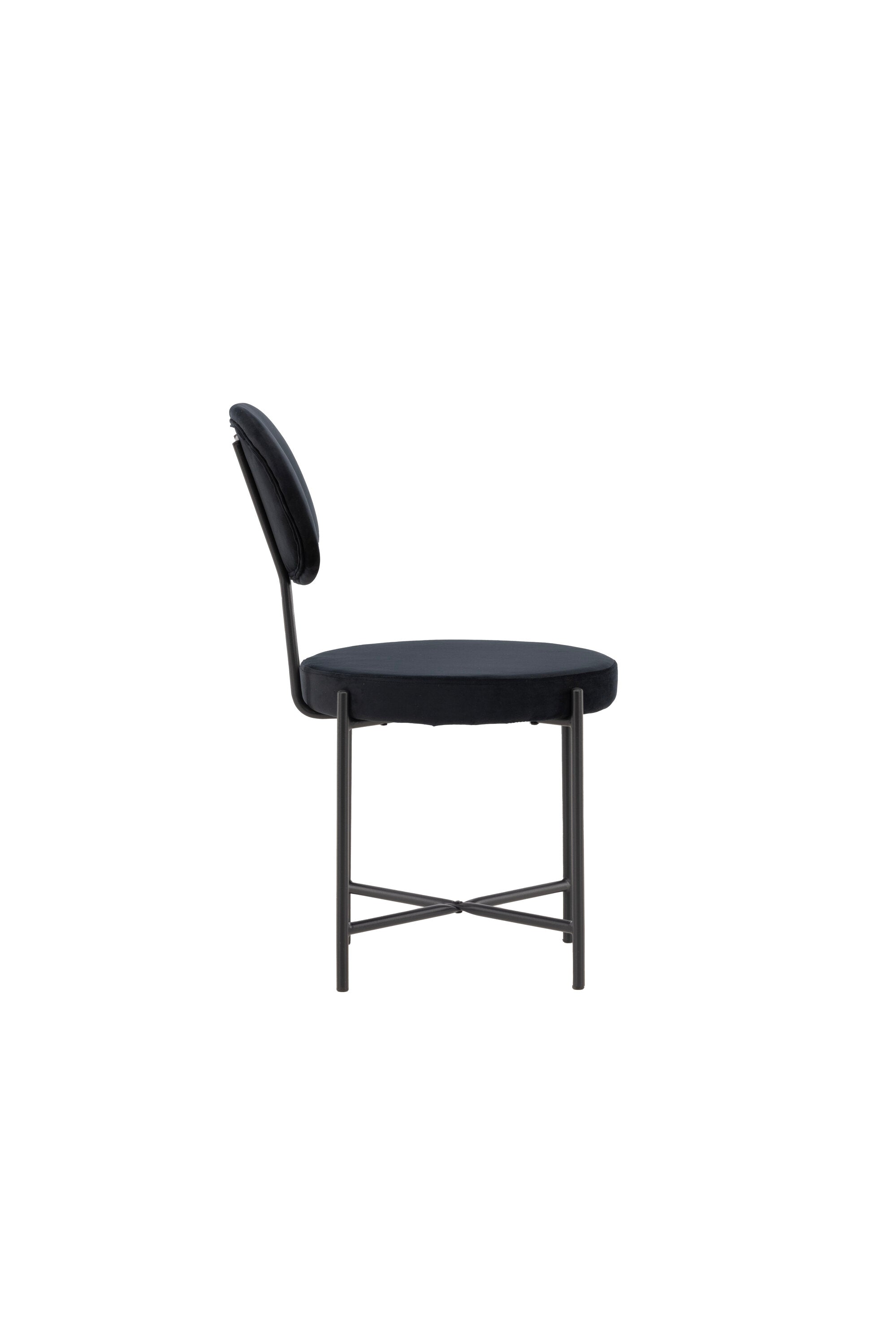 Stella Stuhl in Schwarz präsentiert im Onlineshop von KAQTU Design AG. Stuhl ist von Venture Home