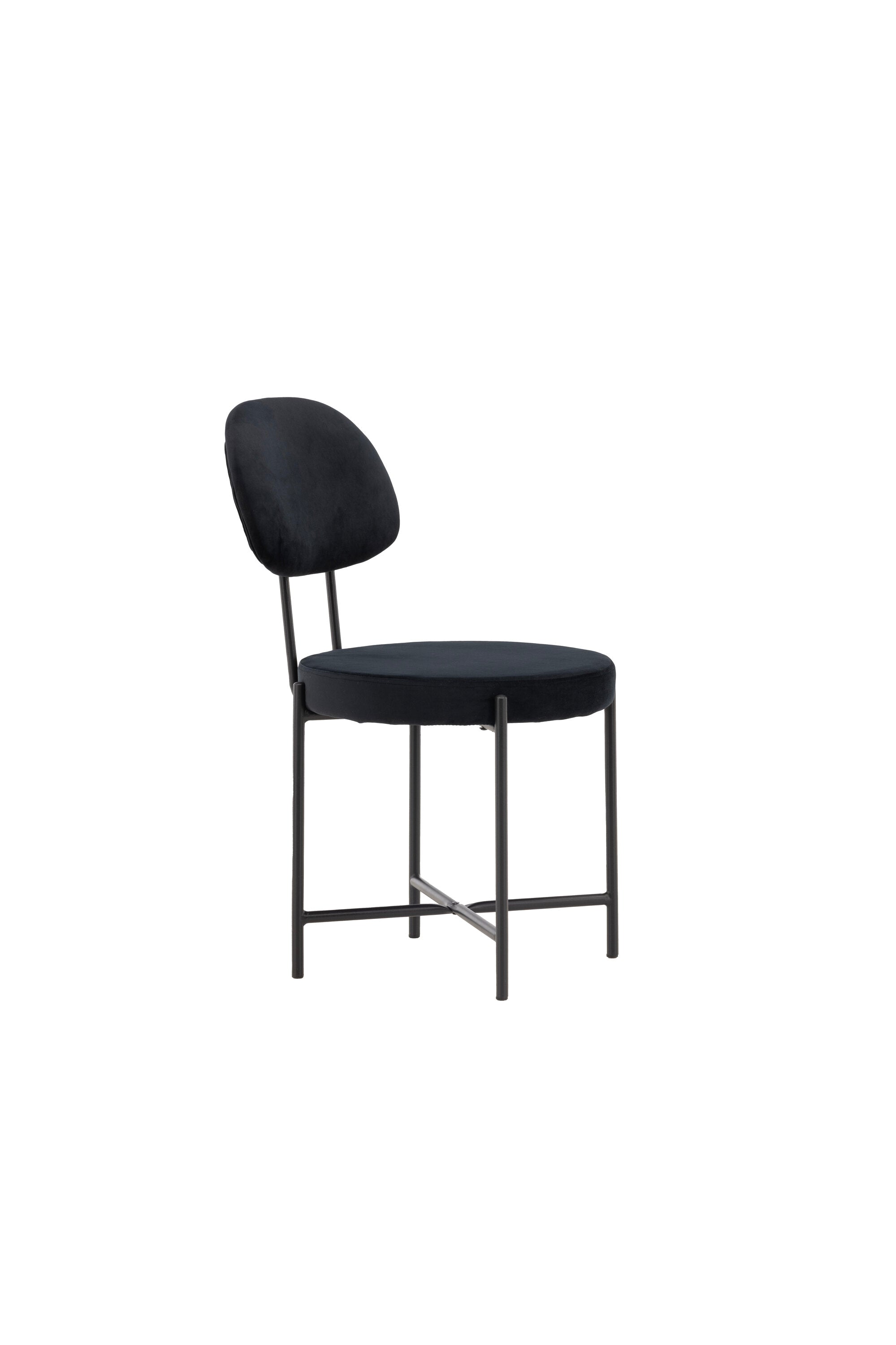 Stella Stuhl in Schwarz präsentiert im Onlineshop von KAQTU Design AG. Stuhl ist von Venture Home