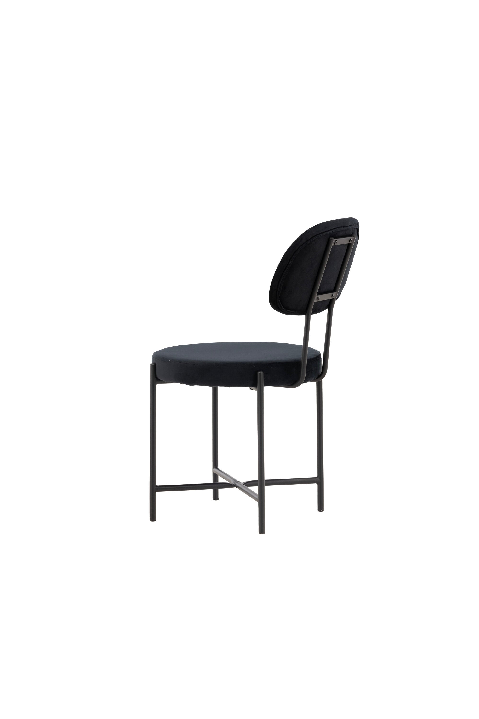 Stella Stuhl in Schwarz präsentiert im Onlineshop von KAQTU Design AG. Stuhl ist von Venture Home