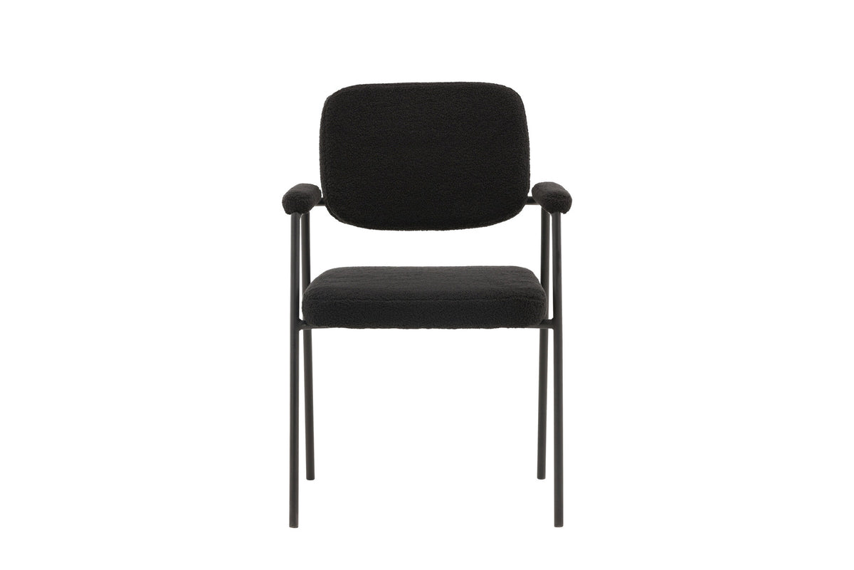 Yesterday  Stuhl in Schwarz präsentiert im Onlineshop von KAQTU Design AG. Stuhl mit Armlehne ist von Venture Home