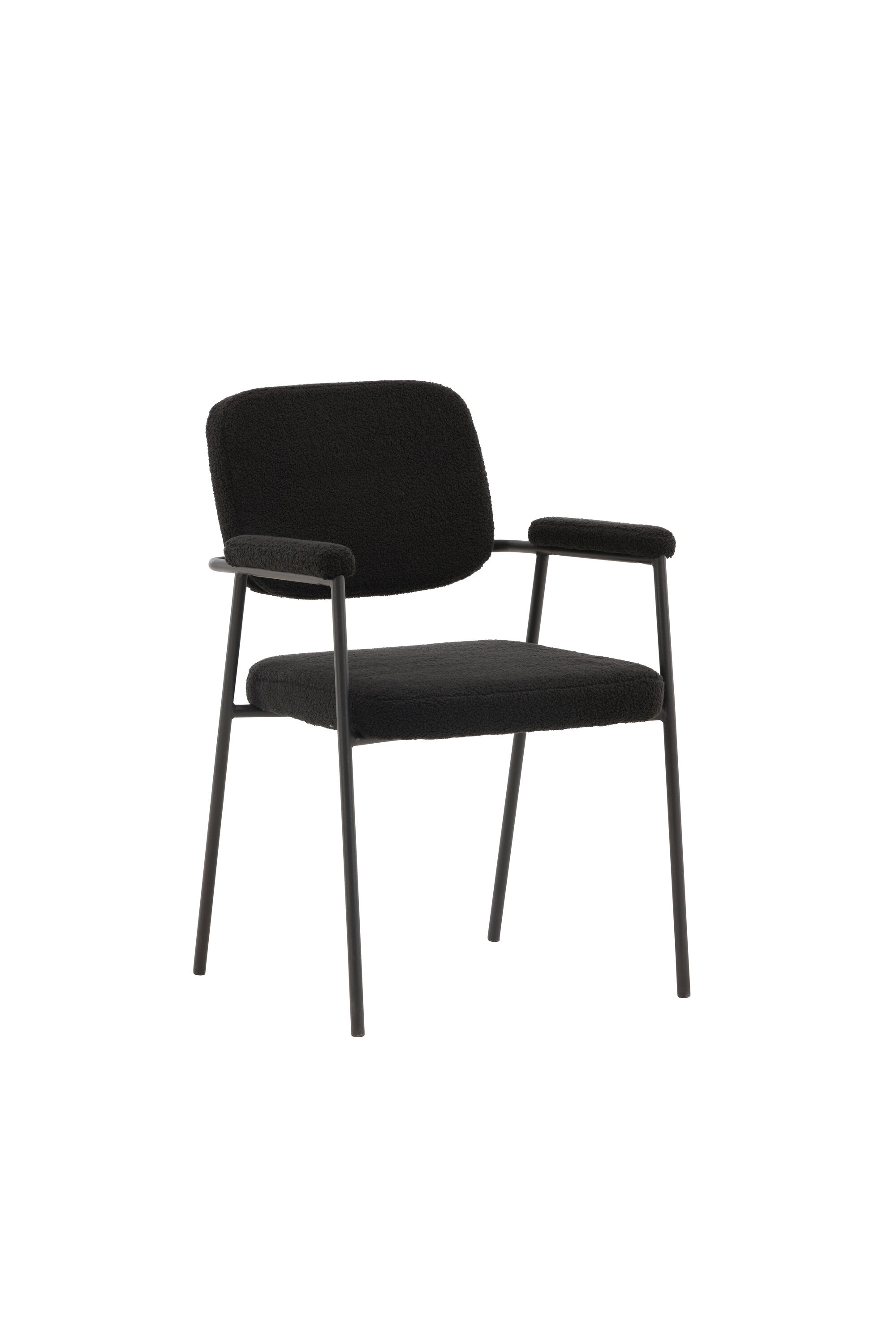 Yesterday  Stuhl in Schwarz präsentiert im Onlineshop von KAQTU Design AG. Stuhl mit Armlehne ist von Venture Home