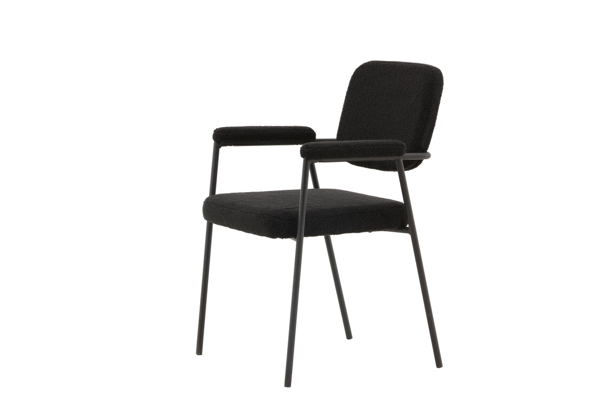 Yesterday  Stuhl in Schwarz präsentiert im Onlineshop von KAQTU Design AG. Stuhl mit Armlehne ist von Venture Home