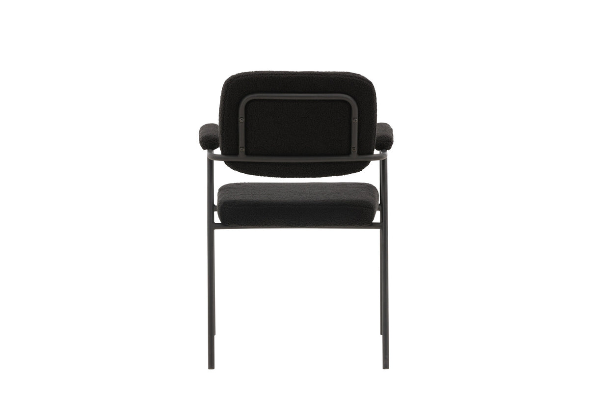 Yesterday  Stuhl in Schwarz präsentiert im Onlineshop von KAQTU Design AG. Stuhl mit Armlehne ist von Venture Home