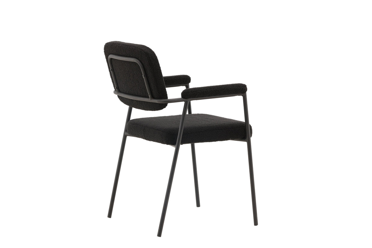 Yesterday  Stuhl in Schwarz präsentiert im Onlineshop von KAQTU Design AG. Stuhl mit Armlehne ist von Venture Home