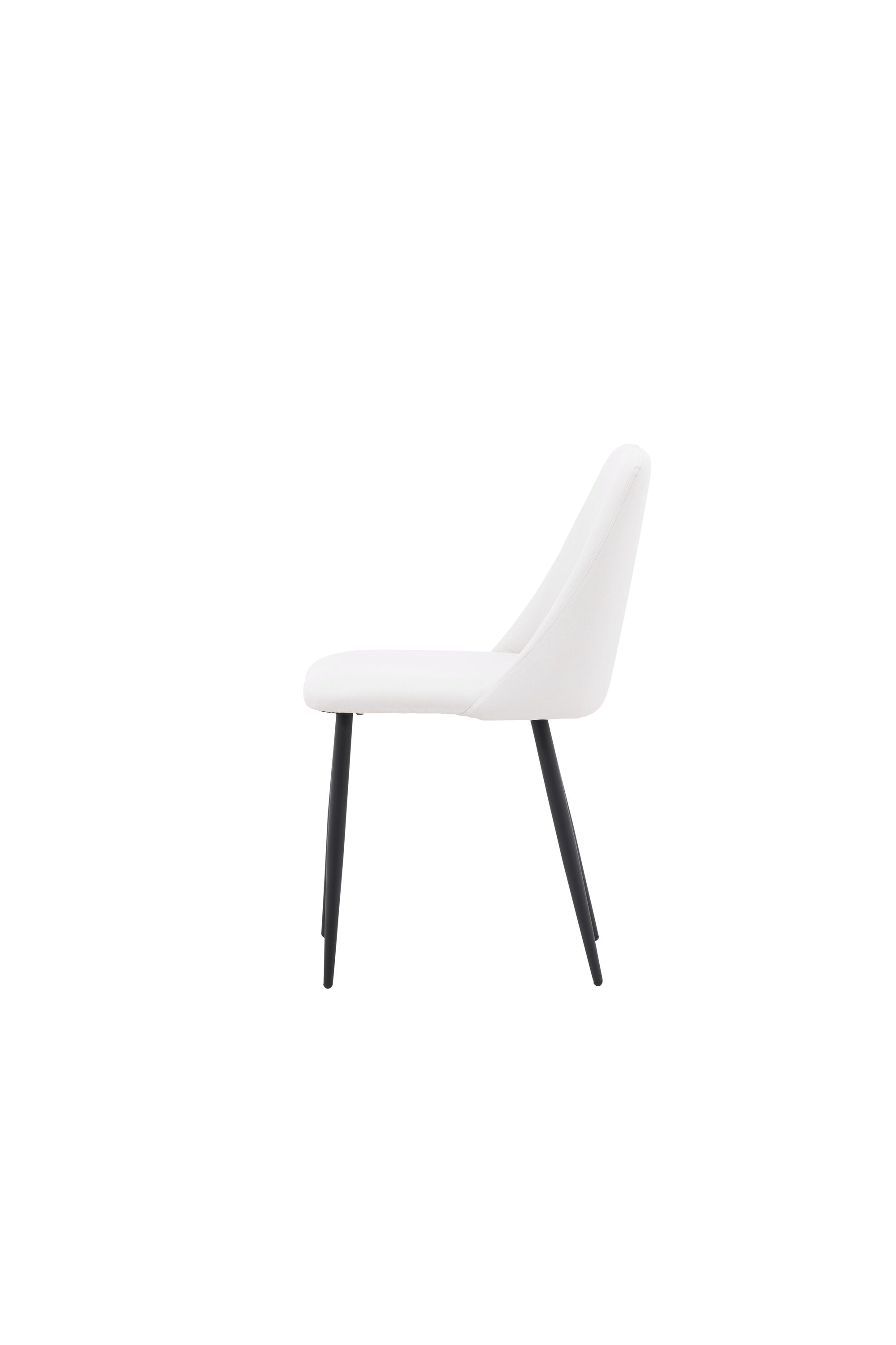 Night Stuhl in Weiss präsentiert im Onlineshop von KAQTU Design AG. Stuhl ist von Venture Home