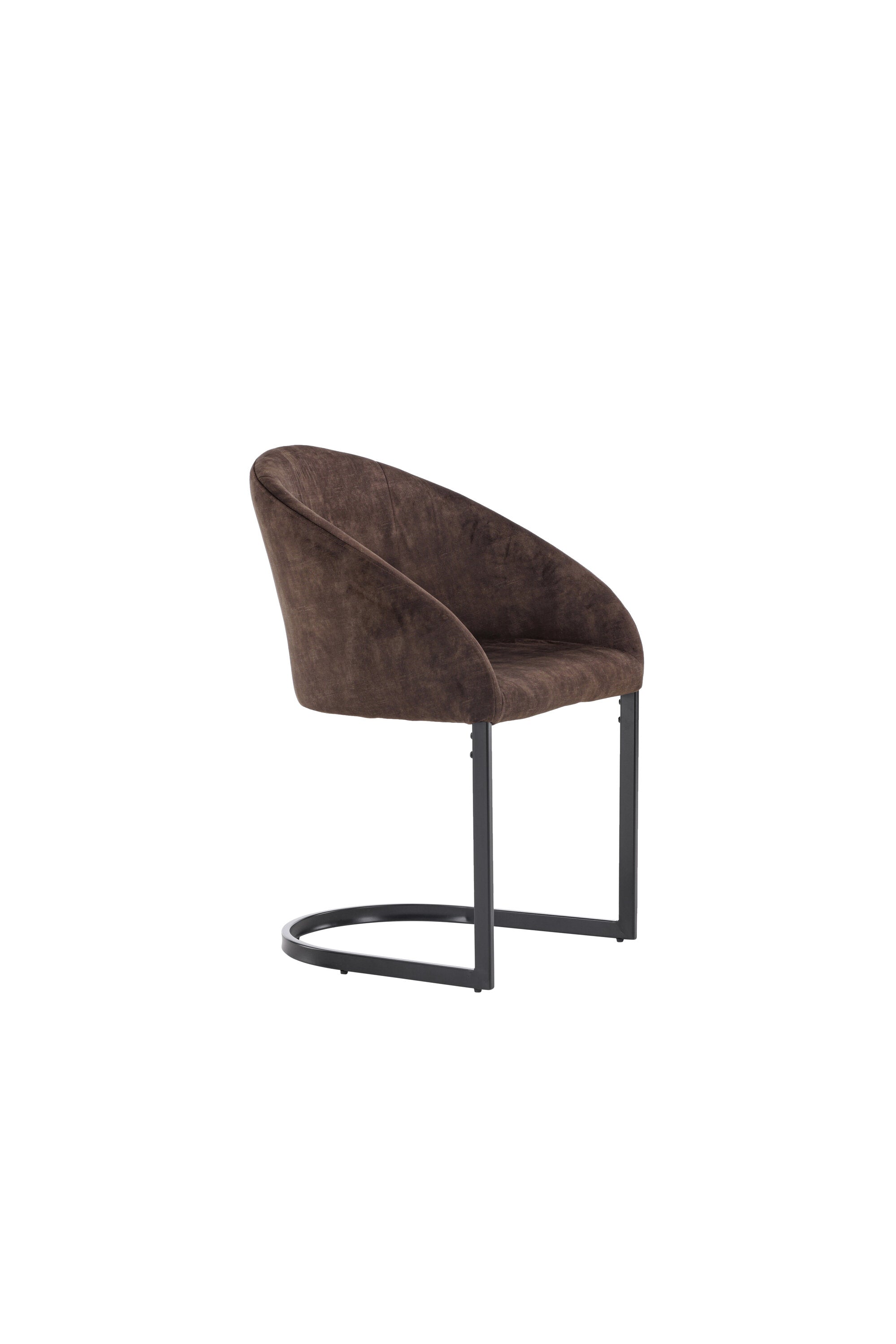 Evening Stuhl in Dunkelbraun präsentiert im Onlineshop von KAQTU Design AG. Schalenstuhl ist von Venture Home