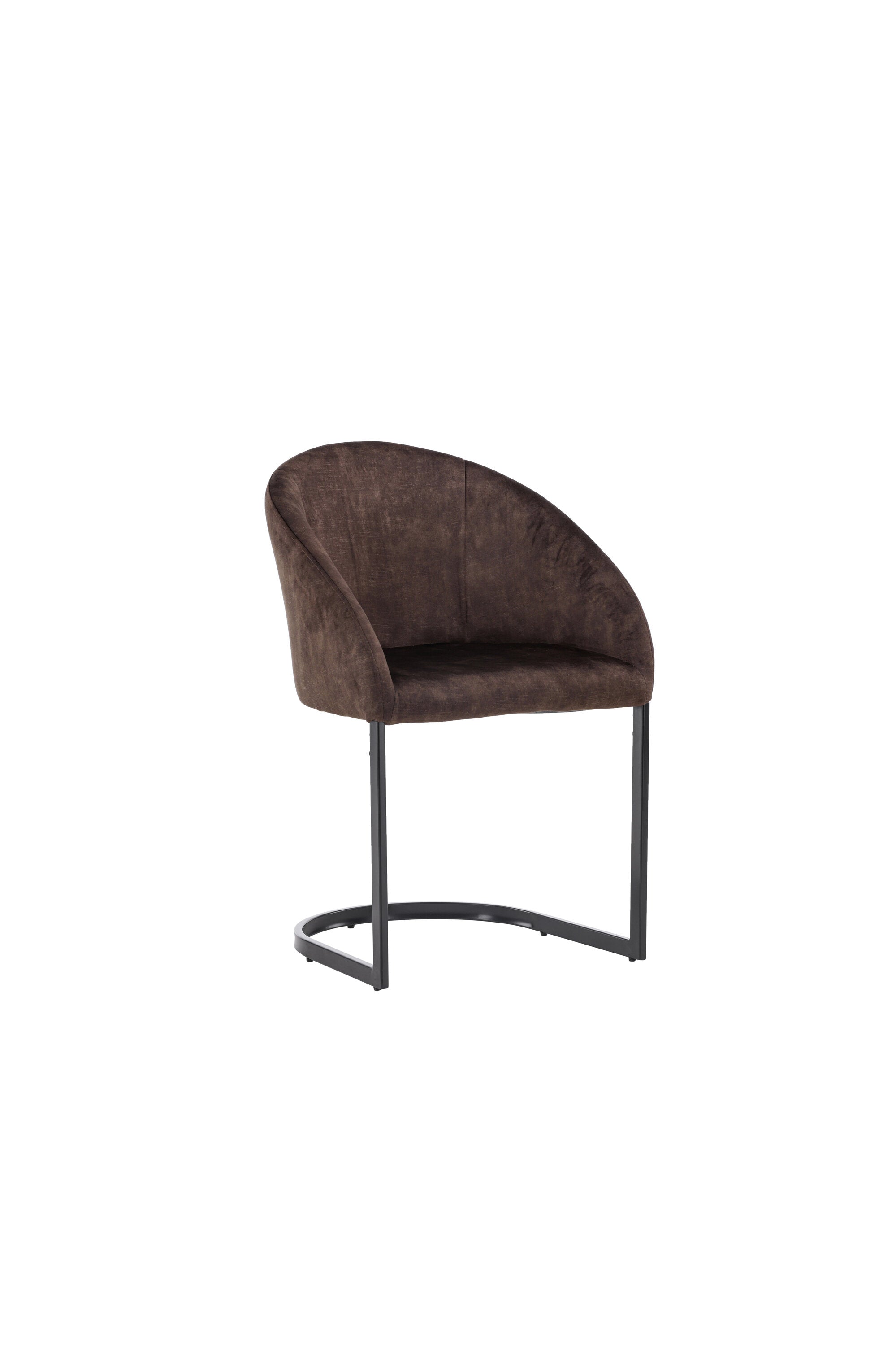 Evening Stuhl in Dunkelbraun präsentiert im Onlineshop von KAQTU Design AG. Schalenstuhl ist von Venture Home