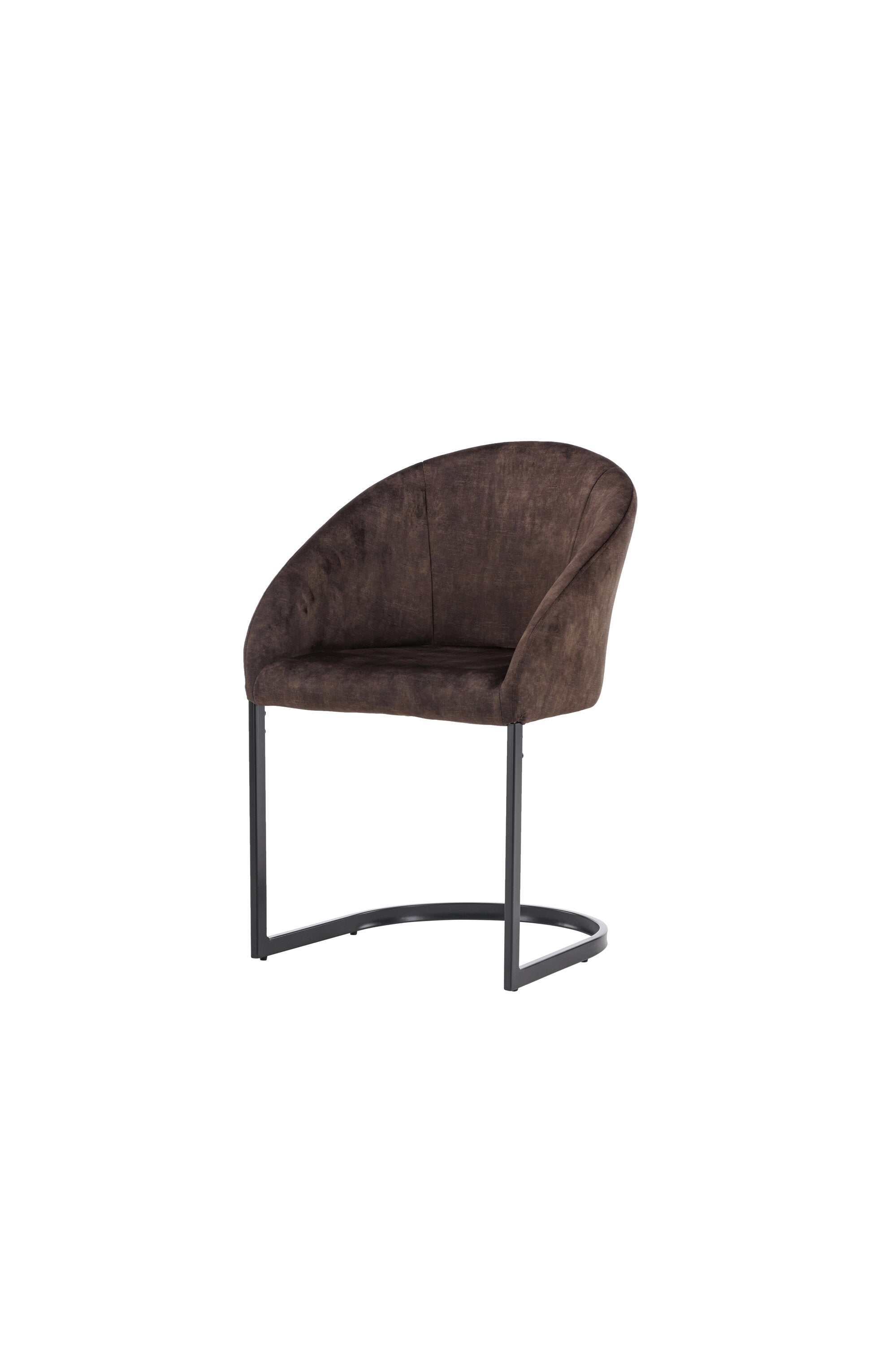 Evening Stuhl in Dunkelbraun präsentiert im Onlineshop von KAQTU Design AG. Schalenstuhl ist von Venture Home
