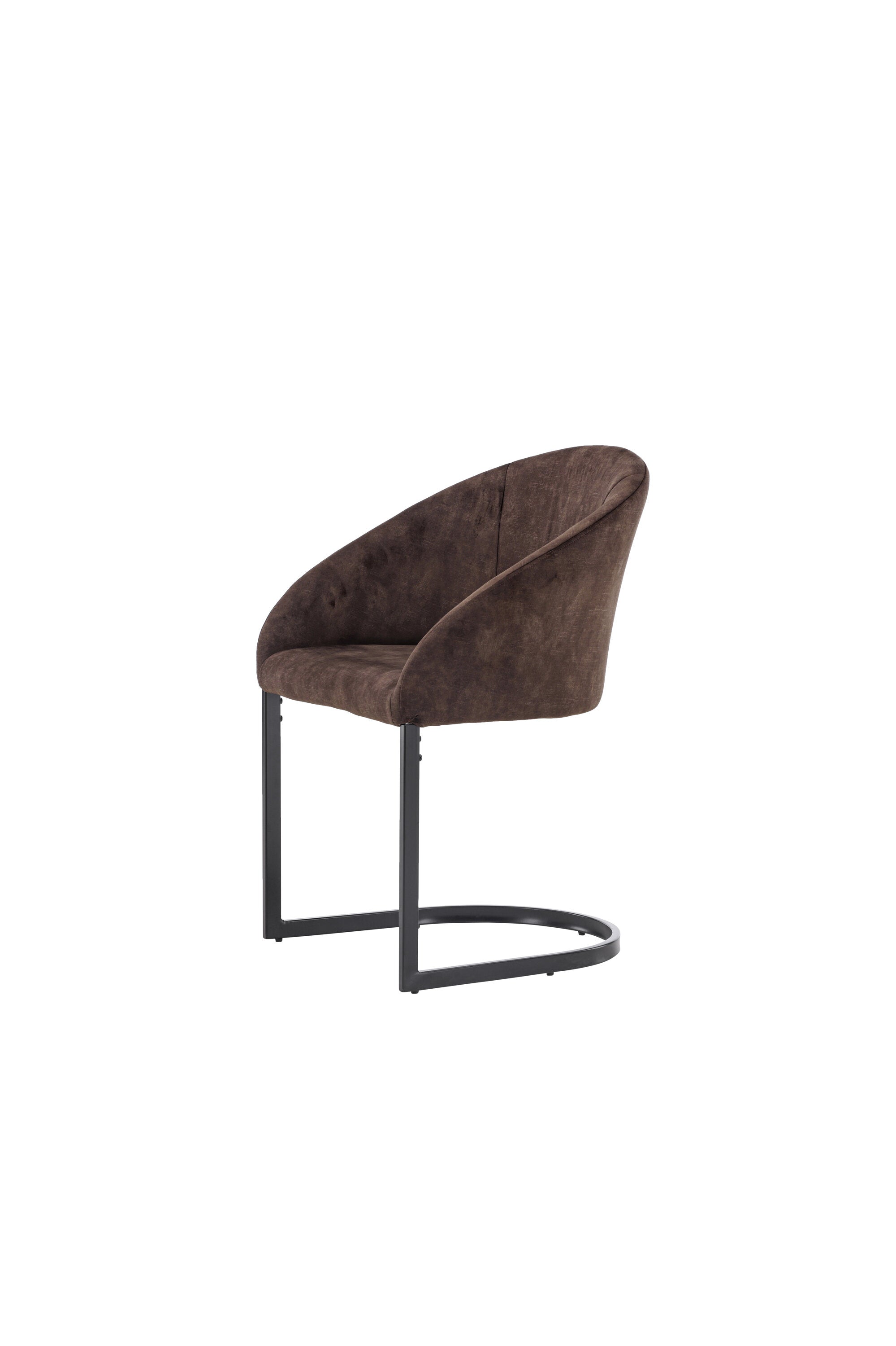 Evening Stuhl in Dunkelbraun präsentiert im Onlineshop von KAQTU Design AG. Schalenstuhl ist von Venture Home