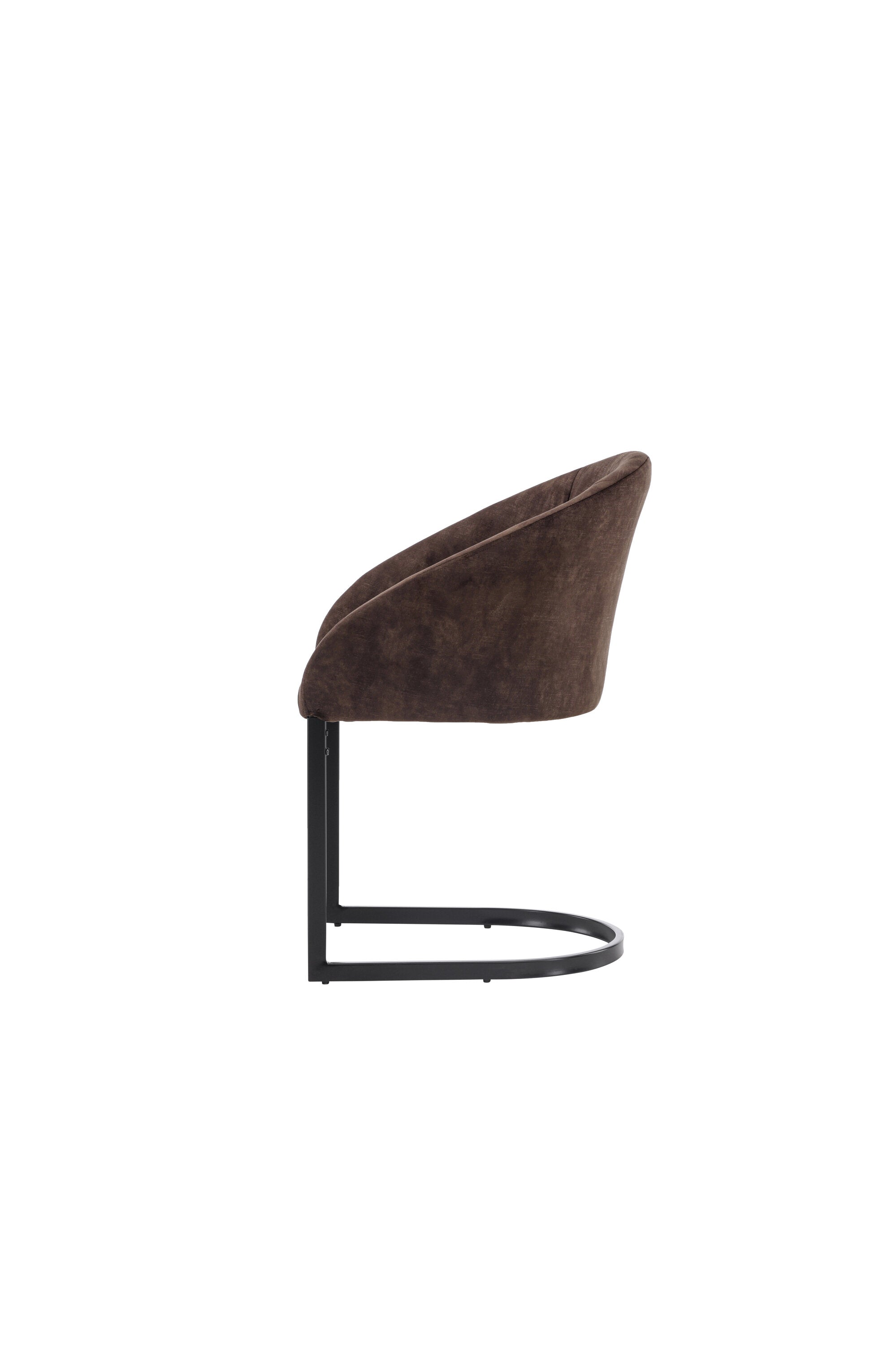 Evening Stuhl in Dunkelbraun präsentiert im Onlineshop von KAQTU Design AG. Schalenstuhl ist von Venture Home