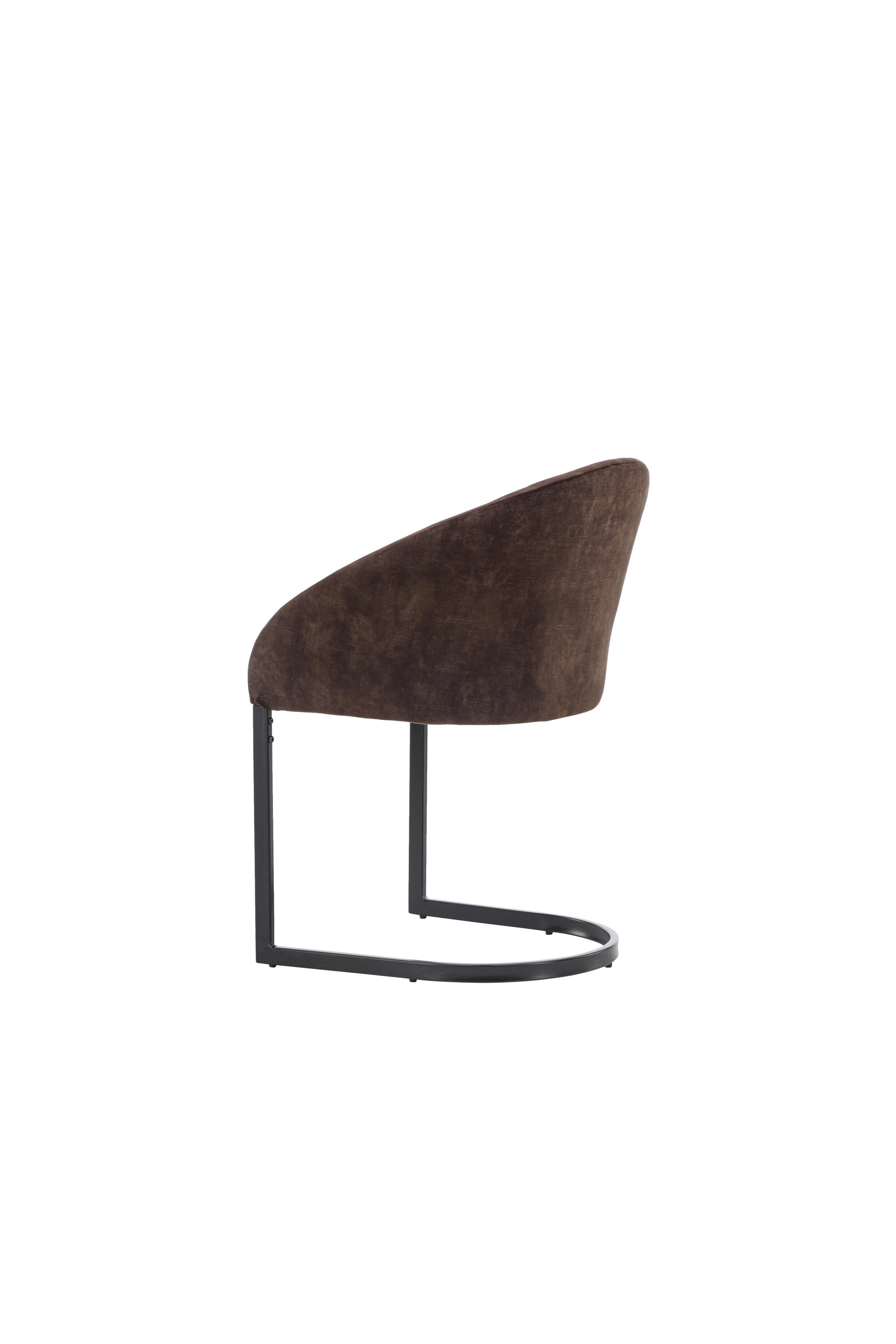 Evening Stuhl in Dunkelbraun präsentiert im Onlineshop von KAQTU Design AG. Schalenstuhl ist von Venture Home