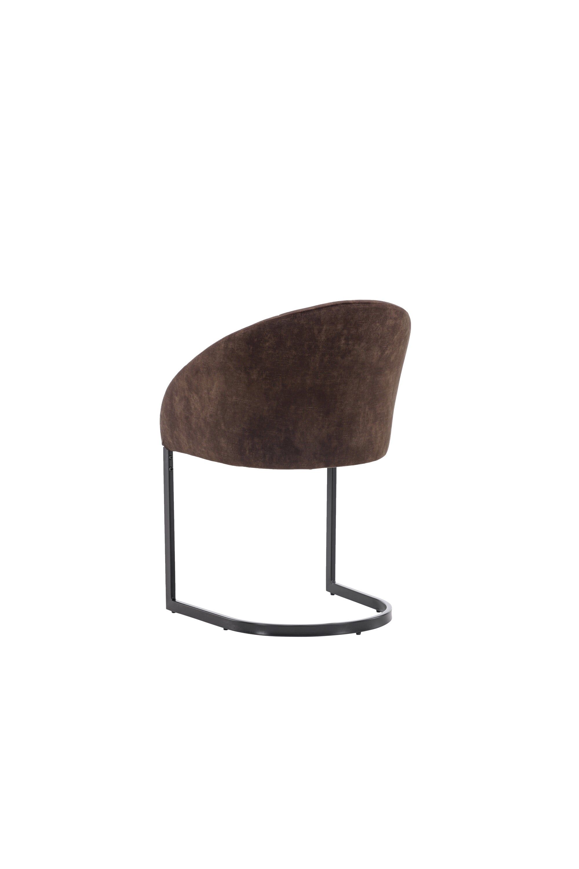 Evening Stuhl in Dunkelbraun präsentiert im Onlineshop von KAQTU Design AG. Schalenstuhl ist von Venture Home