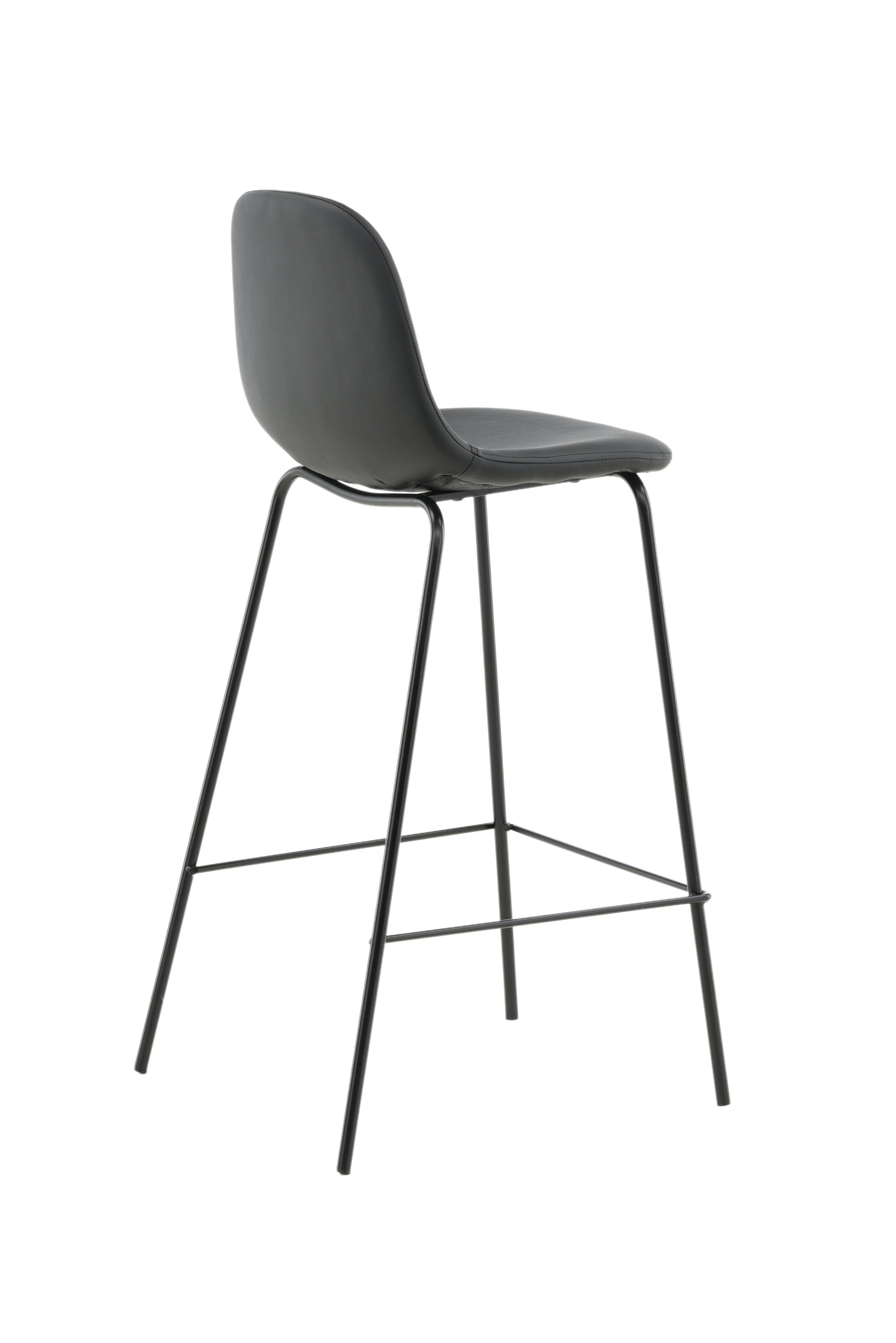 Polar Barstuhl in Schwarz präsentiert im Onlineshop von KAQTU Design AG. Barstuhl ist von Venture Home