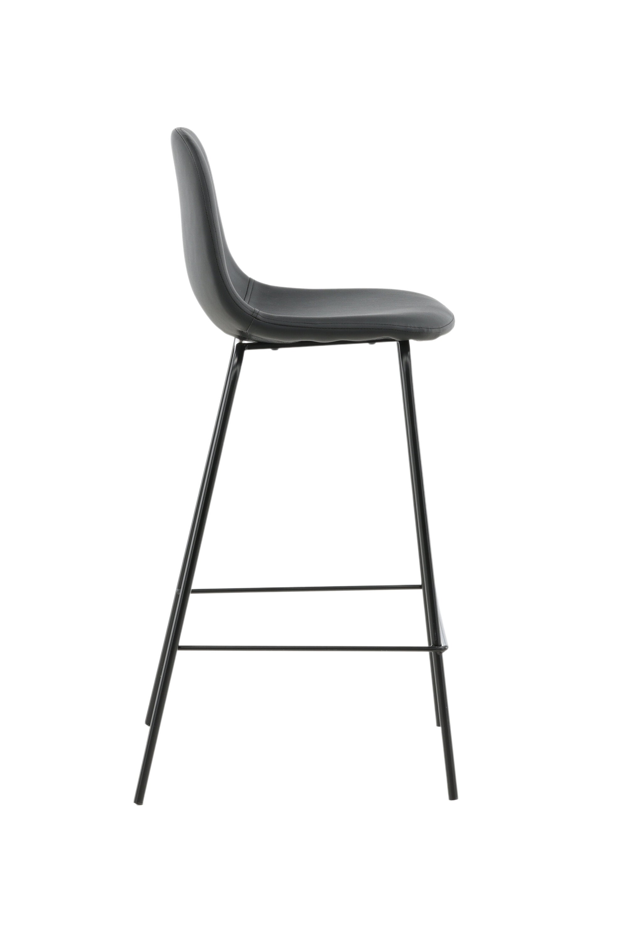Polar Barstuhl in Schwarz präsentiert im Onlineshop von KAQTU Design AG. Barstuhl ist von Venture Home