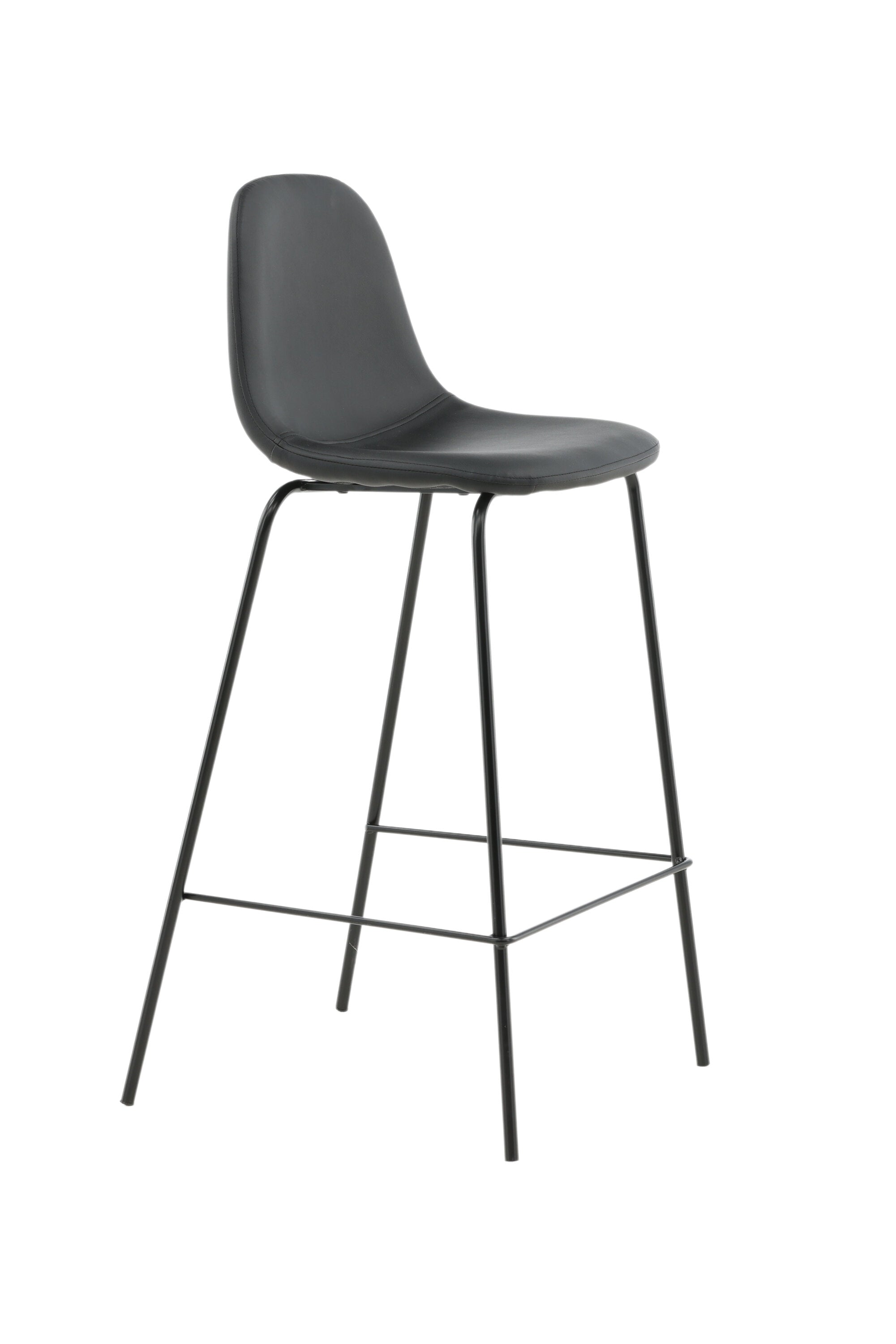 Polar Barstuhl in Schwarz präsentiert im Onlineshop von KAQTU Design AG. Barstuhl ist von Venture Home