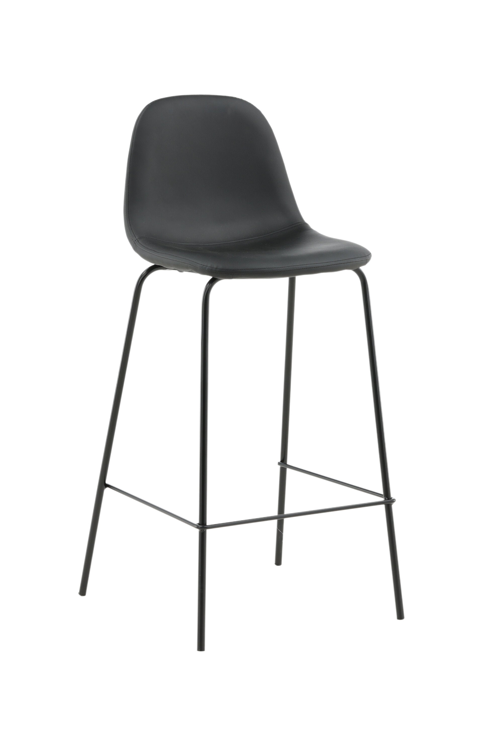 Polar Barstuhl in Schwarz präsentiert im Onlineshop von KAQTU Design AG. Barstuhl ist von Venture Home