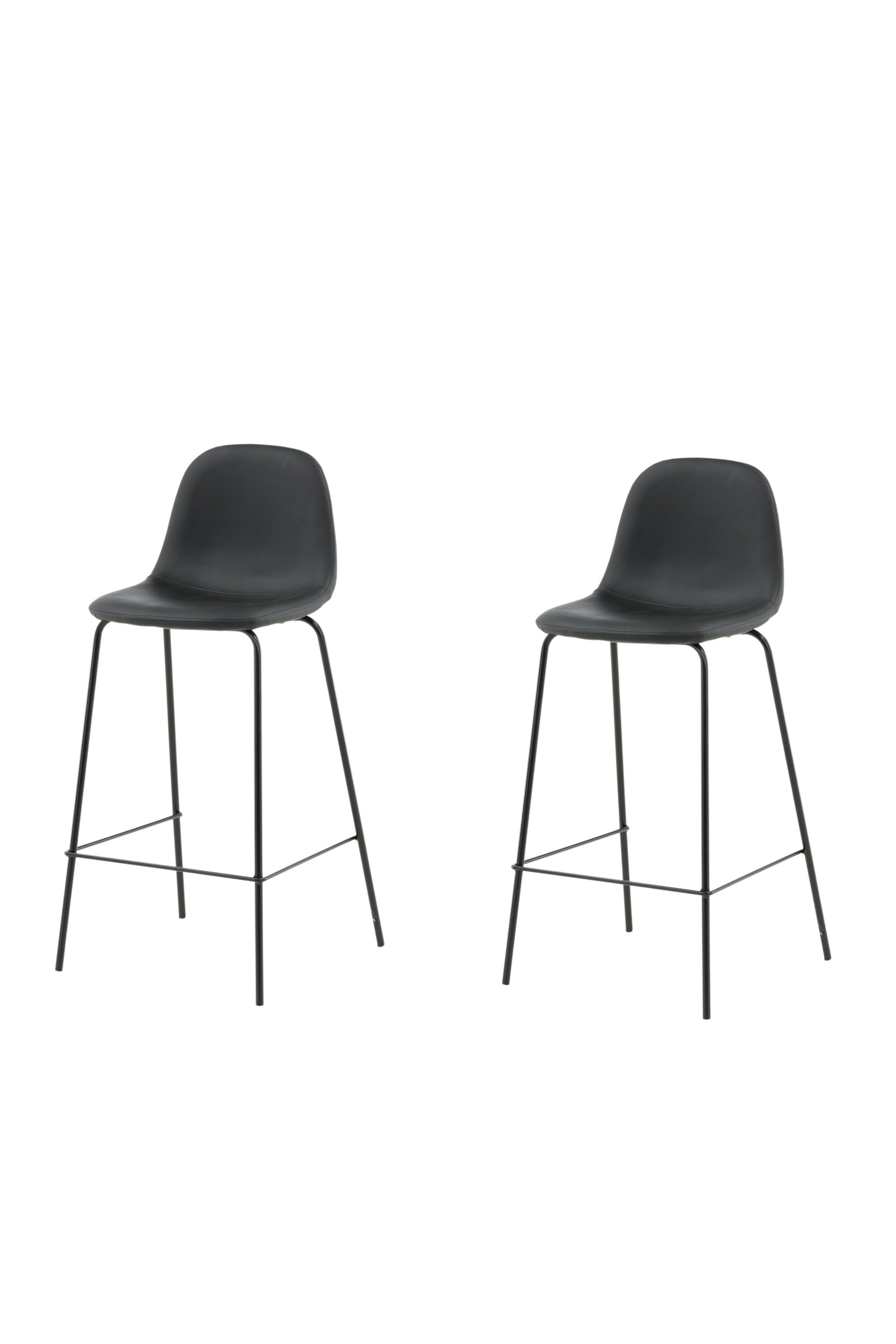 Polar Barstuhl in Schwarz präsentiert im Onlineshop von KAQTU Design AG. Barstuhl ist von Venture Home