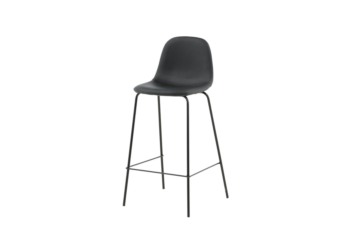 Polar Barstuhl in Schwarz präsentiert im Onlineshop von KAQTU Design AG. Barstuhl ist von Venture Home