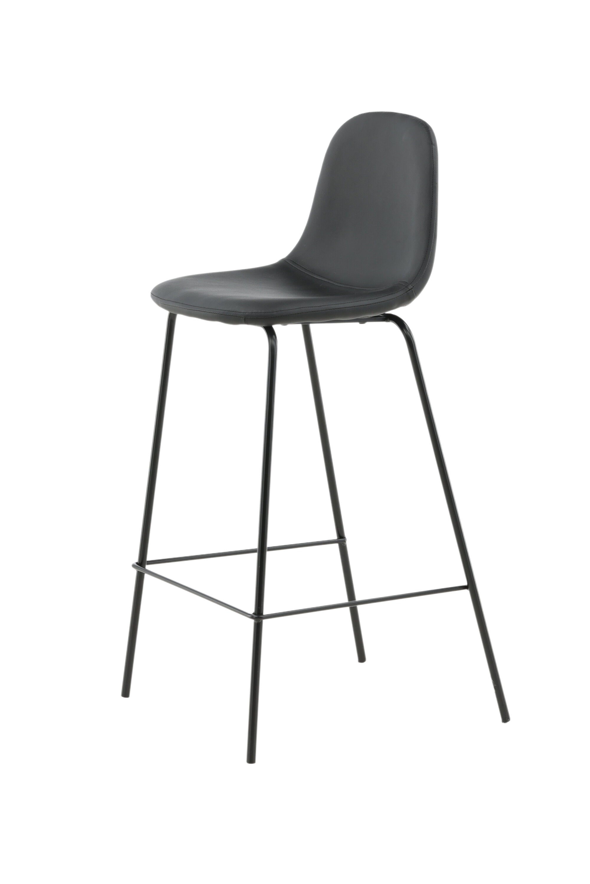 Polar Barstuhl in Schwarz präsentiert im Onlineshop von KAQTU Design AG. Barstuhl ist von Venture Home