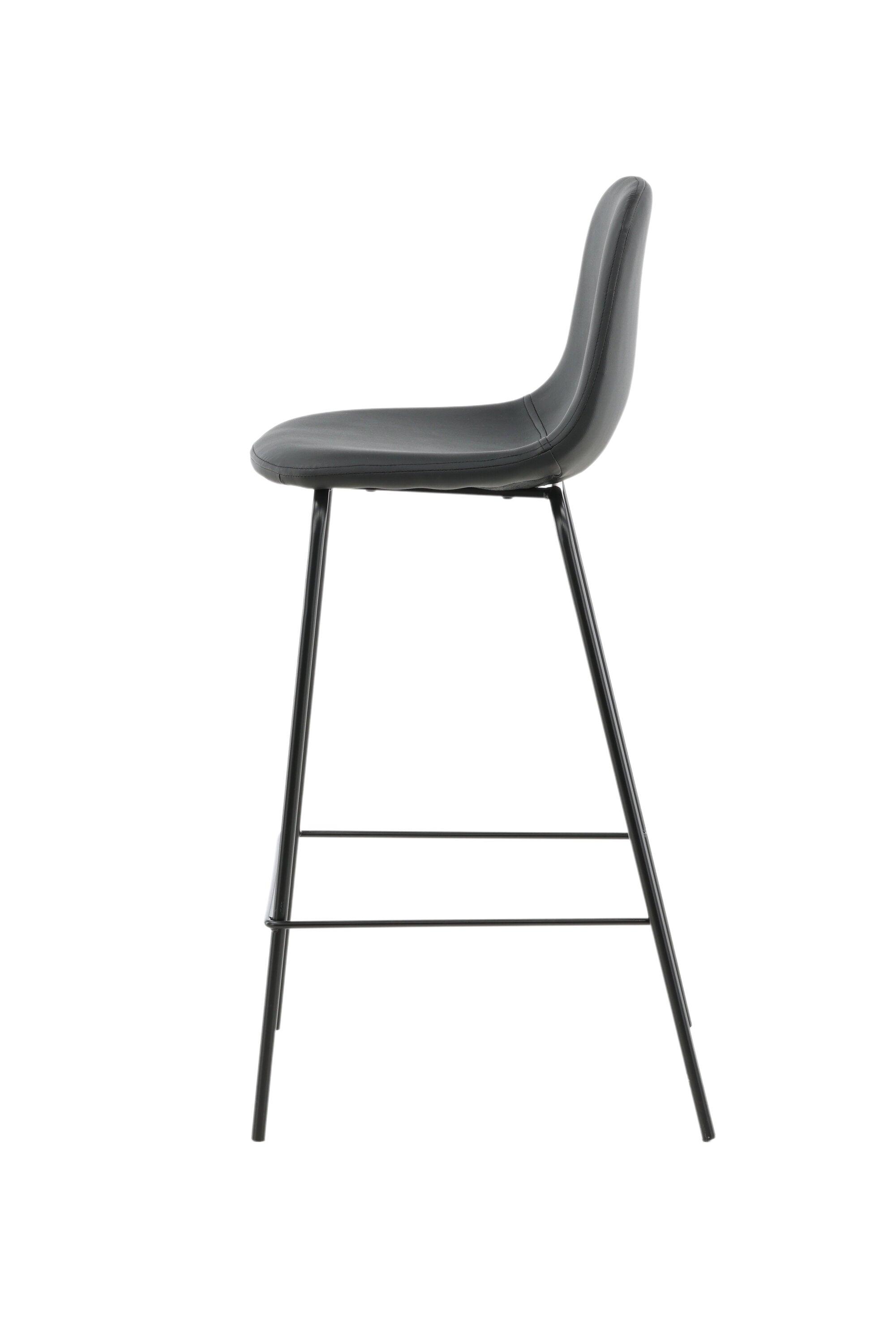 Polar Barstuhl in Schwarz präsentiert im Onlineshop von KAQTU Design AG. Barstuhl ist von Venture Home