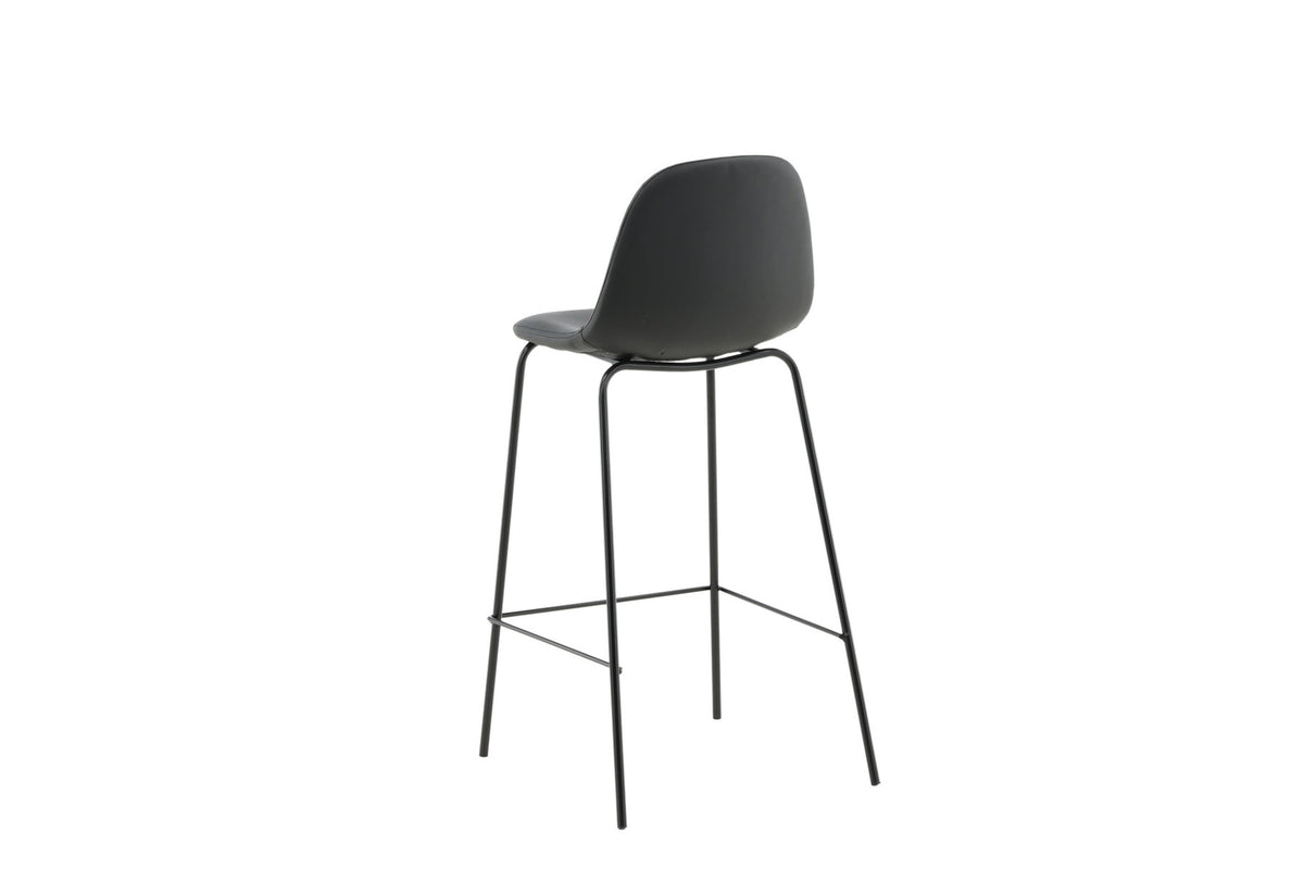 Polar Barstuhl in Schwarz präsentiert im Onlineshop von KAQTU Design AG. Barstuhl ist von Venture Home