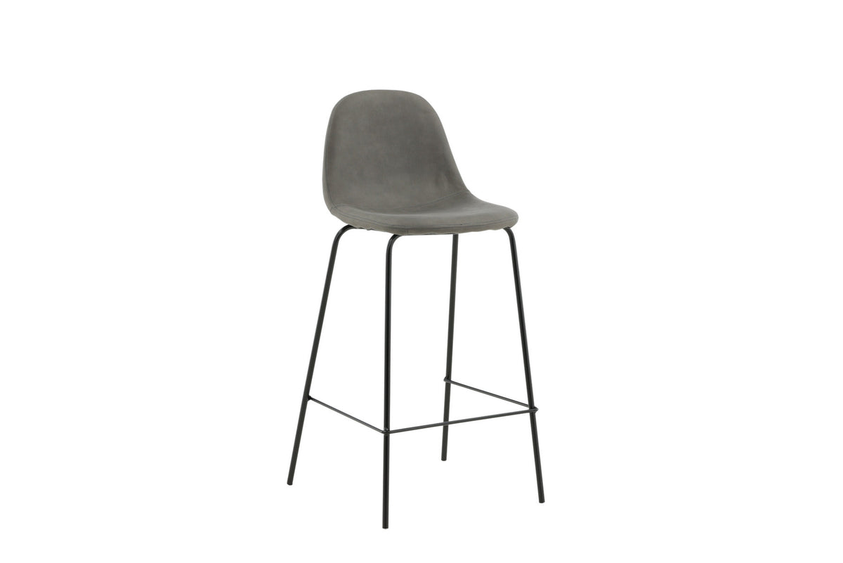 Polar Barstuhl in Grau präsentiert im Onlineshop von KAQTU Design AG. Barstuhl ist von Venture Home