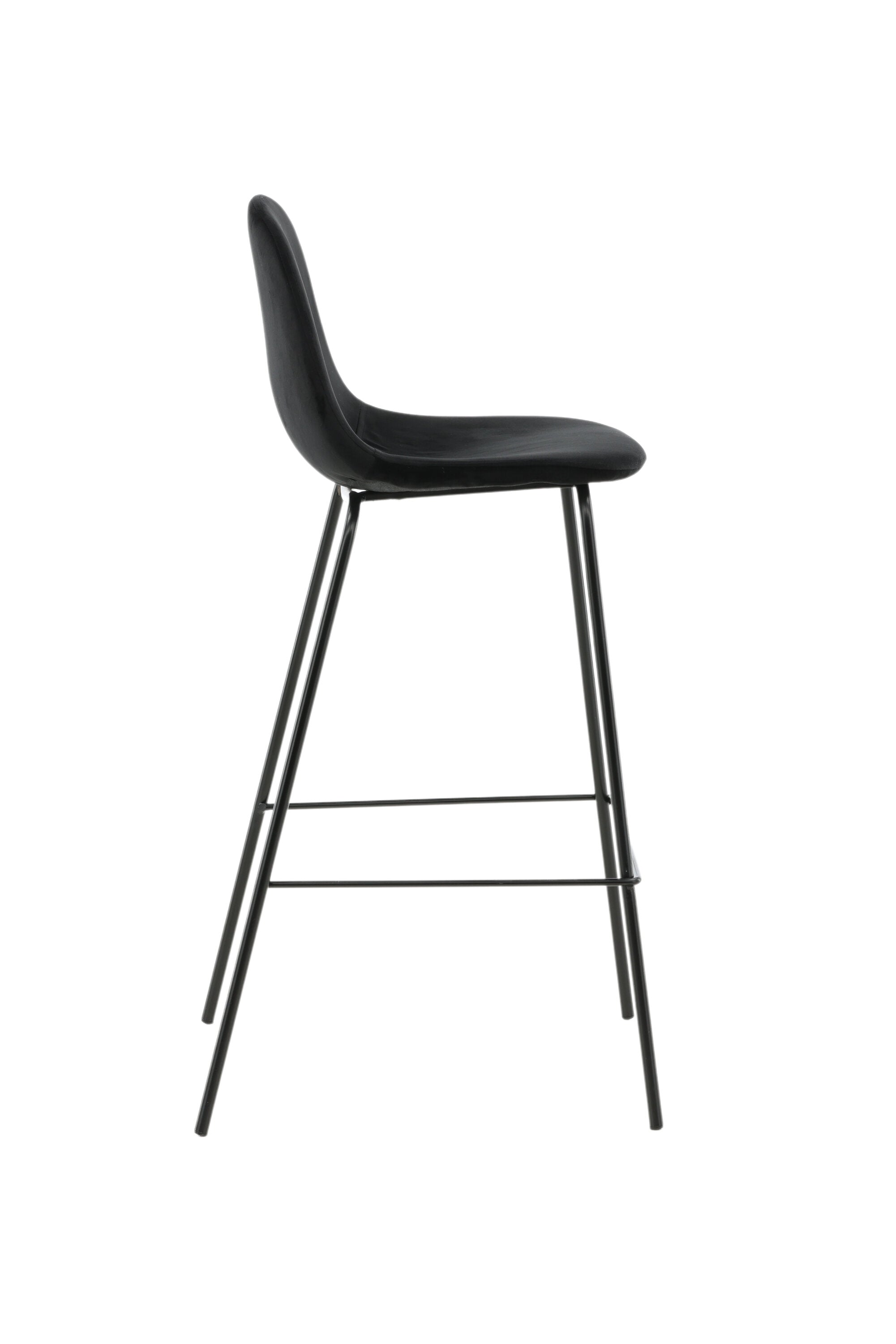 Polar Barstuhl in Schwarz präsentiert im Onlineshop von KAQTU Design AG. Barstuhl ist von Venture Home