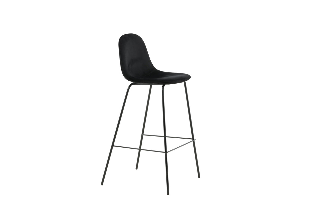 Polar Barstuhl in Schwarz präsentiert im Onlineshop von KAQTU Design AG. Barstuhl ist von Venture Home