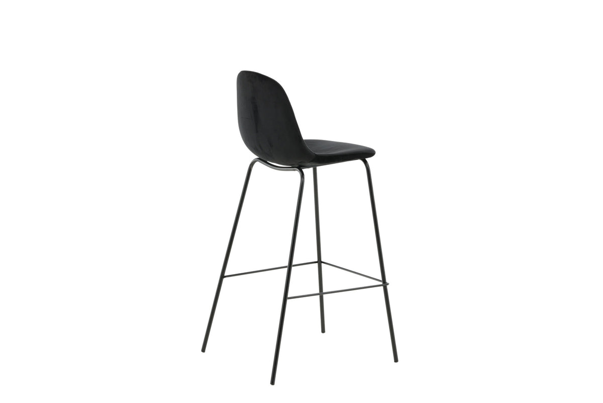 Polar Barstuhl in Schwarz präsentiert im Onlineshop von KAQTU Design AG. Barstuhl ist von Venture Home