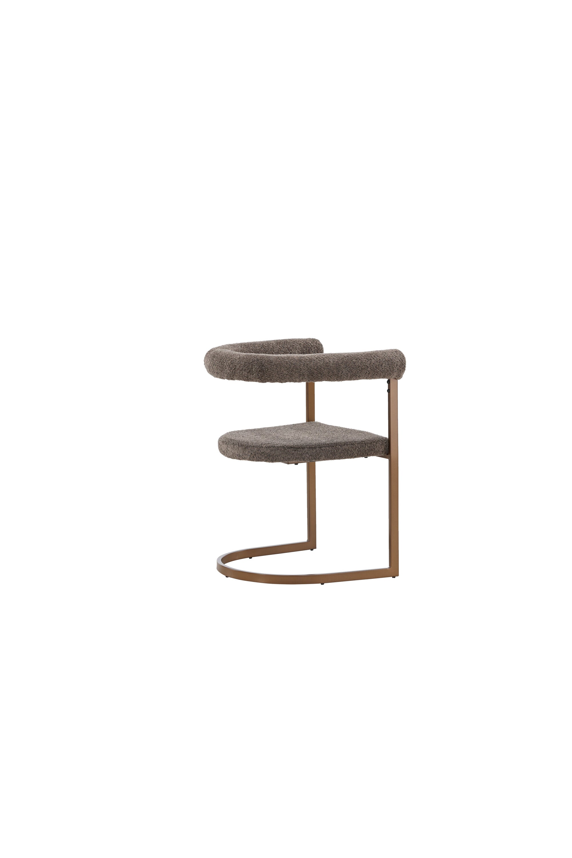 Morgen Esszimmerstuhl in Braun präsentiert im Onlineshop von KAQTU Design AG. Schalenstuhl mit Armlehne ist von Venture Home