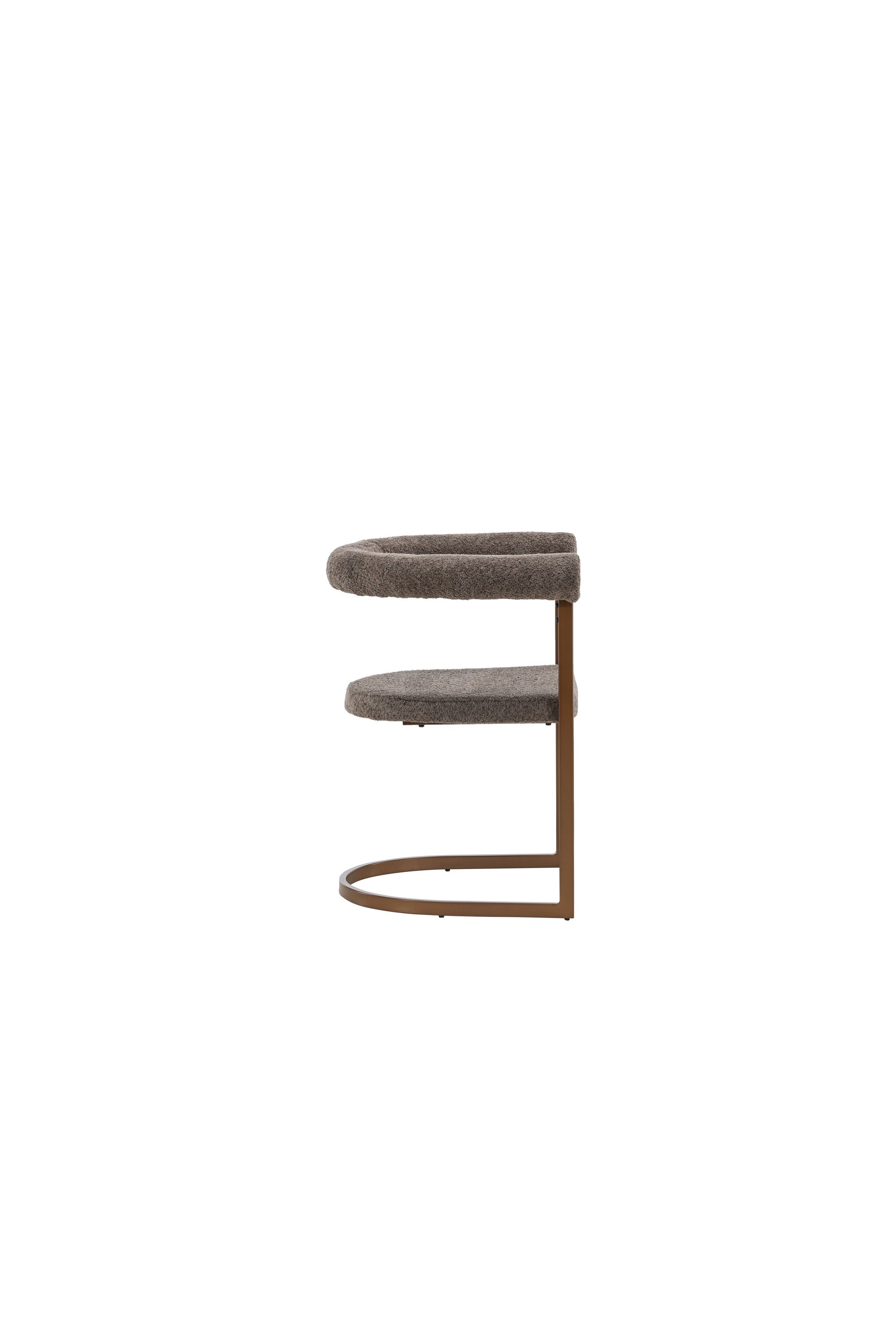 Morgen Esszimmerstuhl in Braun präsentiert im Onlineshop von KAQTU Design AG. Schalenstuhl mit Armlehne ist von Venture Home