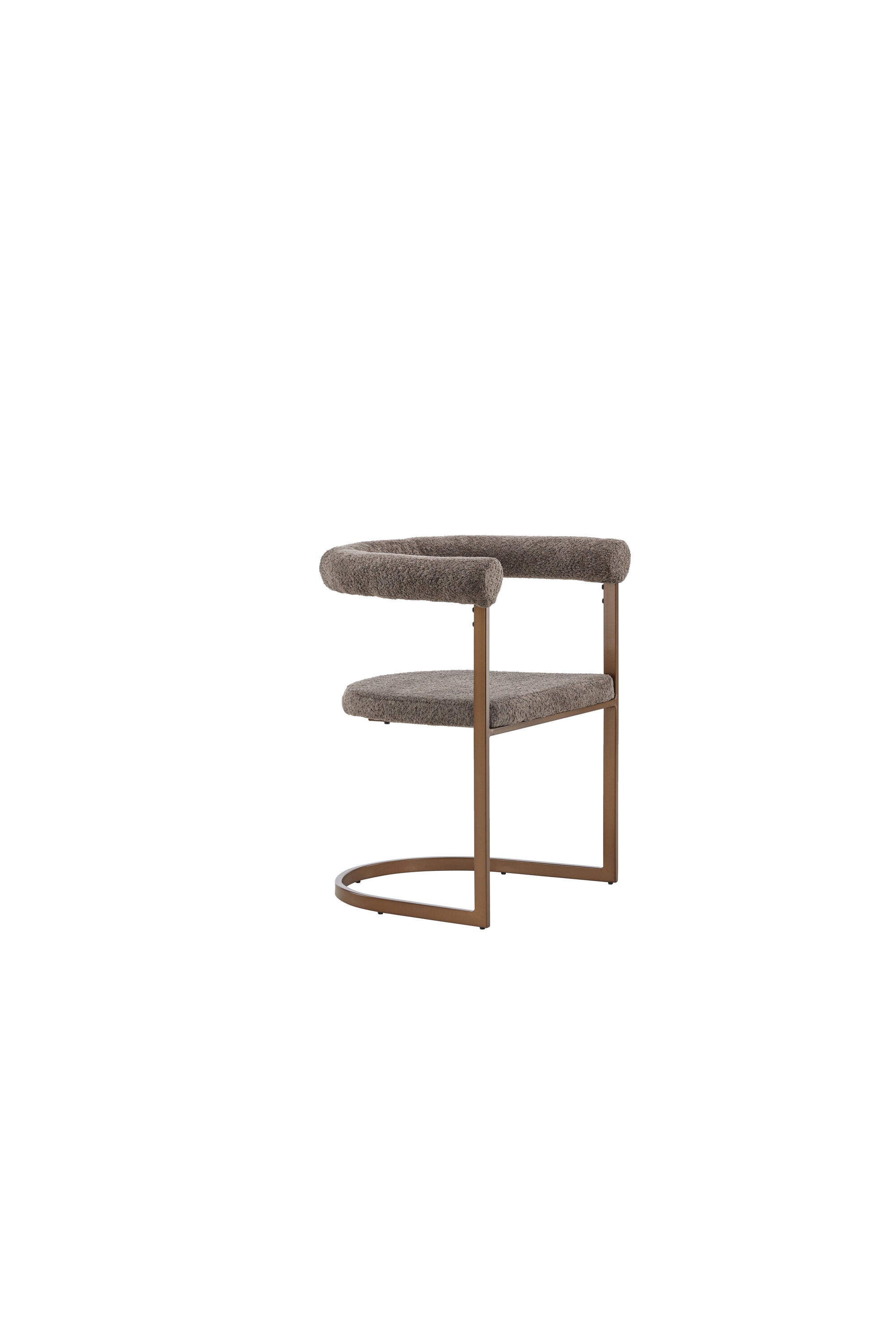 Morgen Esszimmerstuhl in Braun präsentiert im Onlineshop von KAQTU Design AG. Schalenstuhl mit Armlehne ist von Venture Home