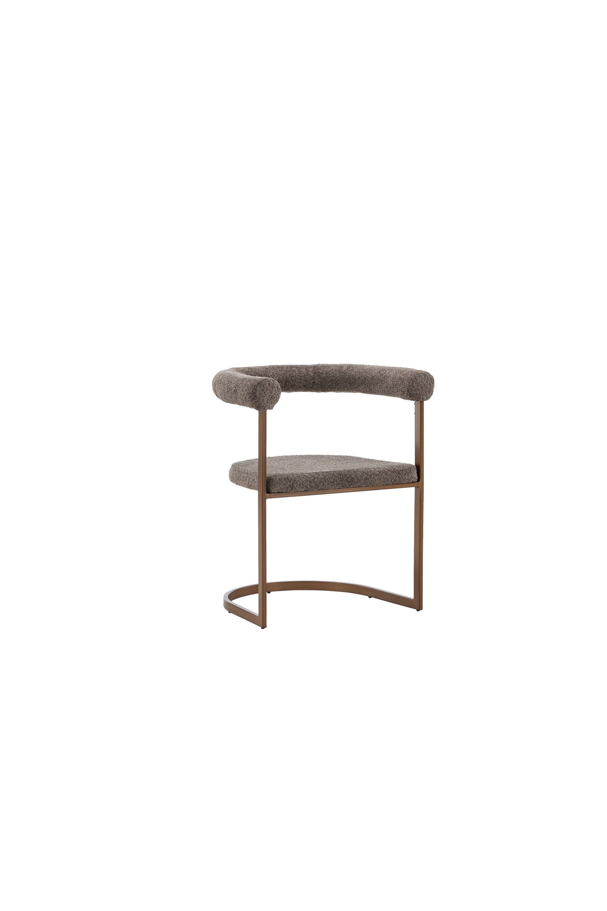 Morgen Esszimmerstuhl in Braun präsentiert im Onlineshop von KAQTU Design AG. Schalenstuhl mit Armlehne ist von Venture Home