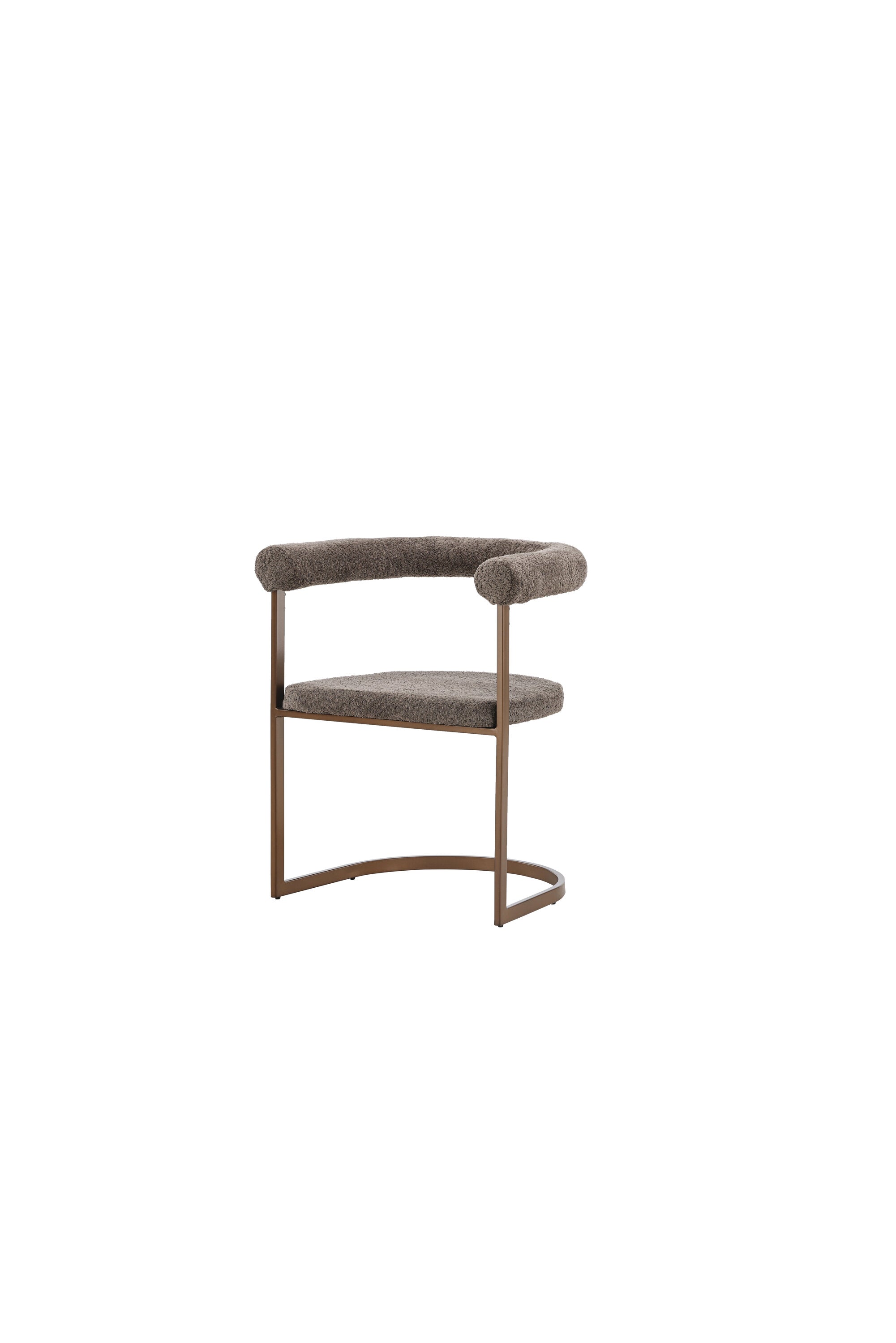 Morgen Esszimmerstuhl in Braun präsentiert im Onlineshop von KAQTU Design AG. Schalenstuhl mit Armlehne ist von Venture Home