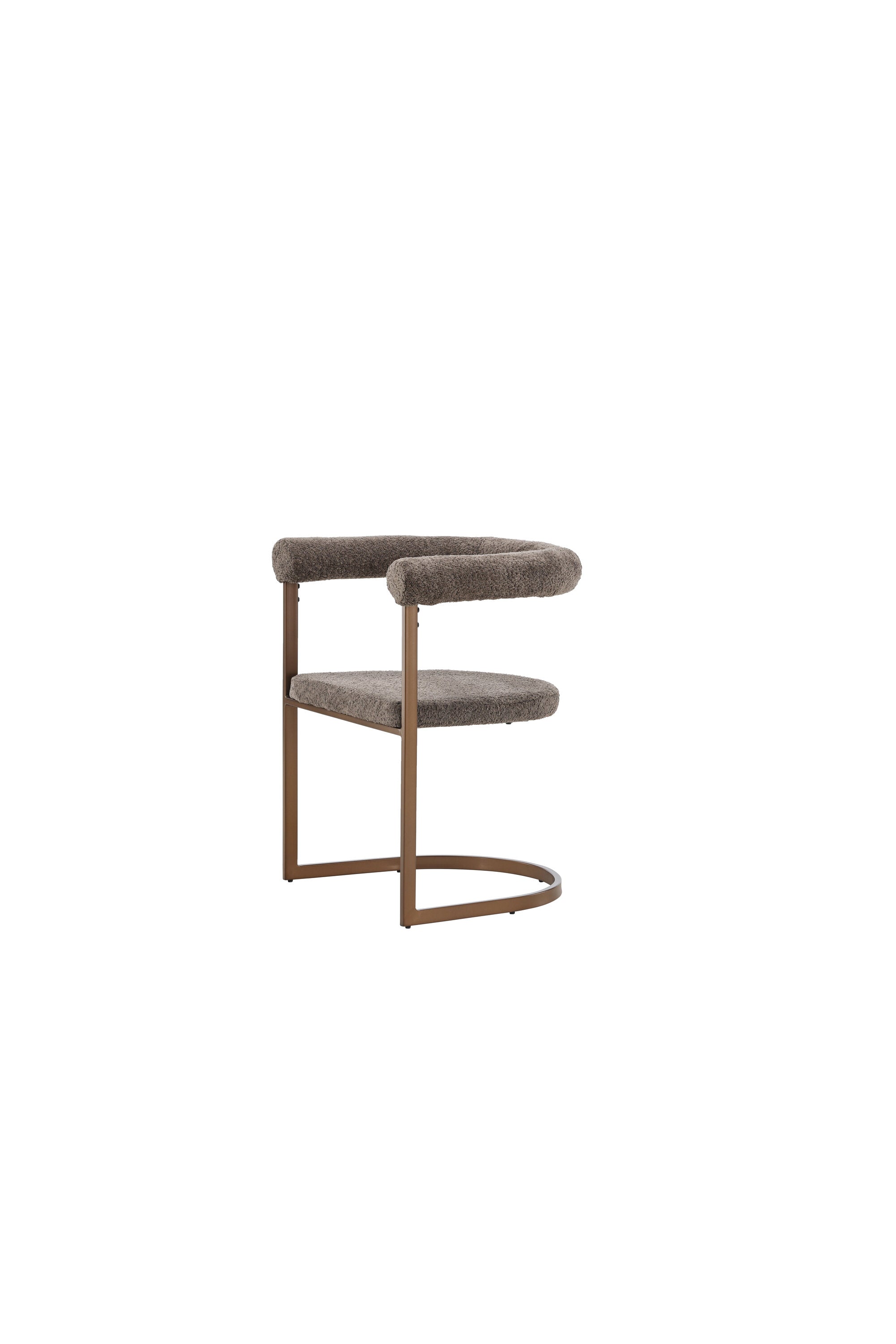 Morgen Esszimmerstuhl in Braun präsentiert im Onlineshop von KAQTU Design AG. Schalenstuhl mit Armlehne ist von Venture Home