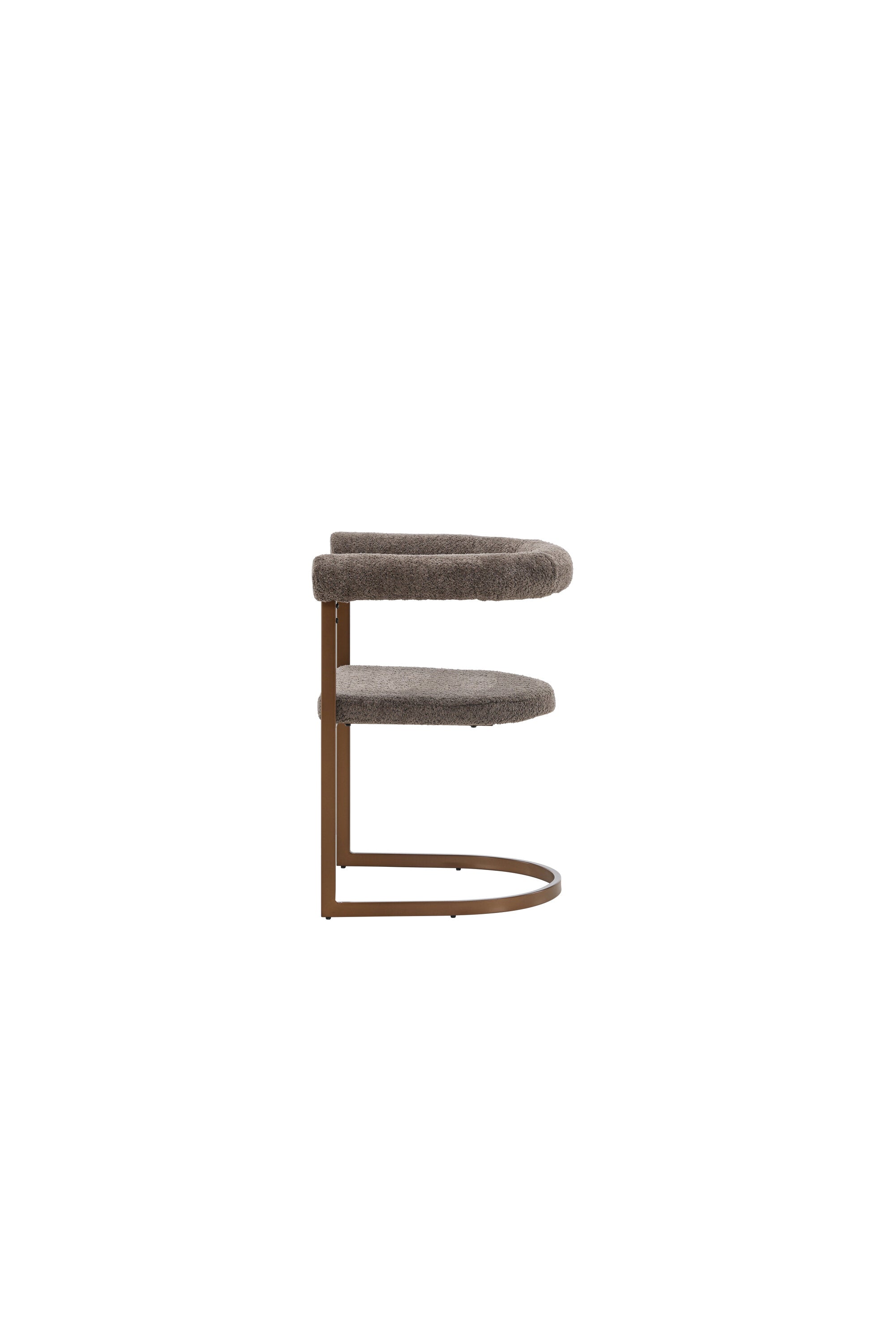 Morgen Esszimmerstuhl in Braun präsentiert im Onlineshop von KAQTU Design AG. Schalenstuhl mit Armlehne ist von Venture Home