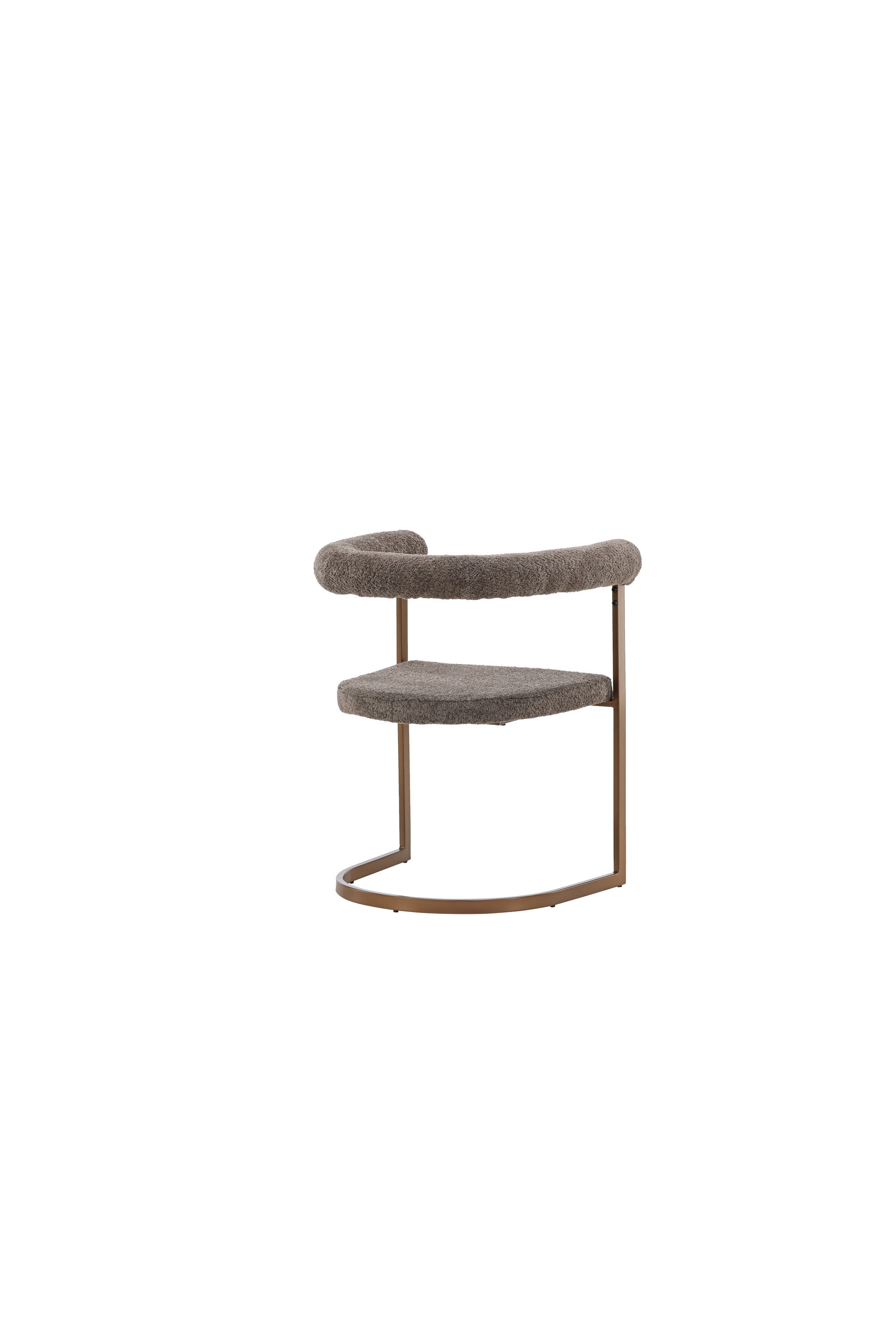 Morgen Esszimmerstuhl in Braun präsentiert im Onlineshop von KAQTU Design AG. Schalenstuhl mit Armlehne ist von Venture Home