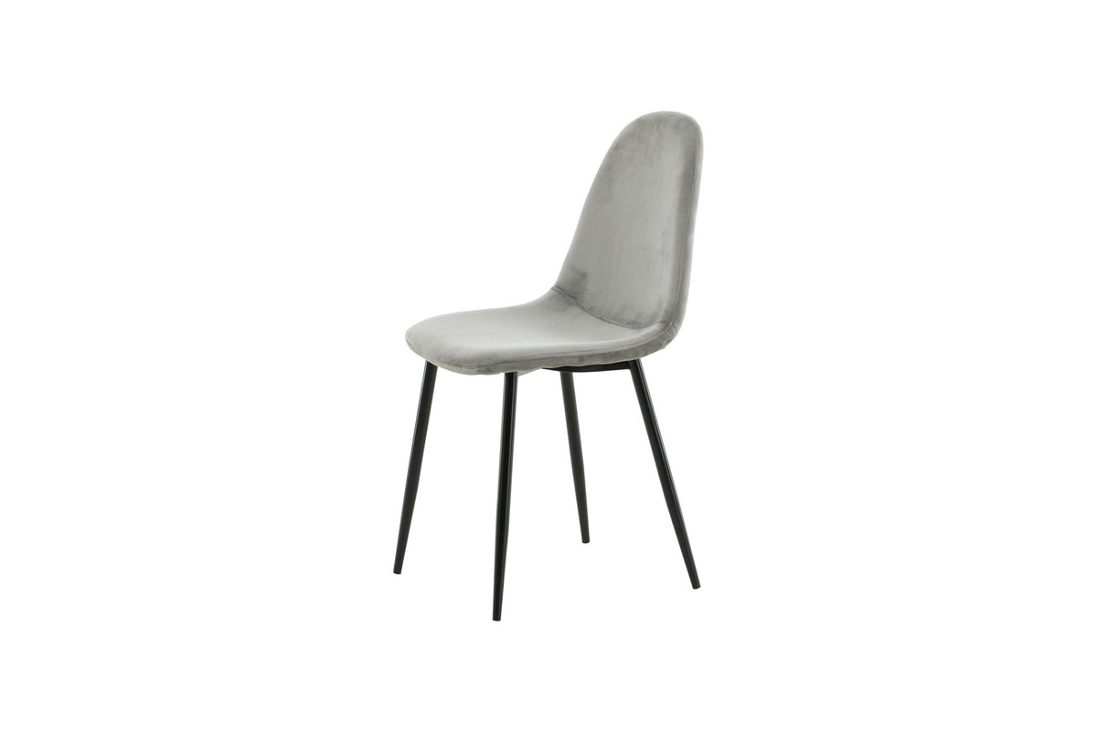 Polar Stuhl in Grau/Schwarz präsentiert im Onlineshop von KAQTU Design AG. Stuhl ist von Venture Home
