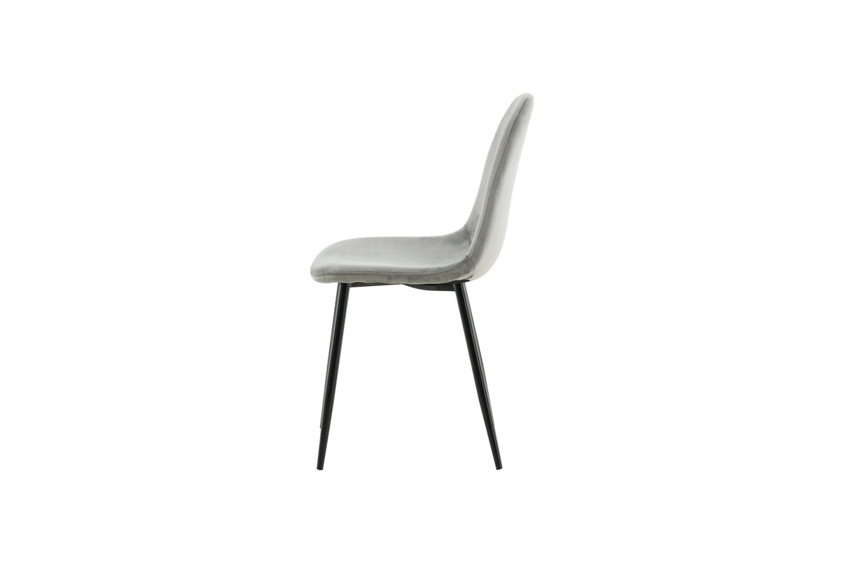 Polar Stuhl in Grau/Schwarz präsentiert im Onlineshop von KAQTU Design AG. Stuhl ist von Venture Home