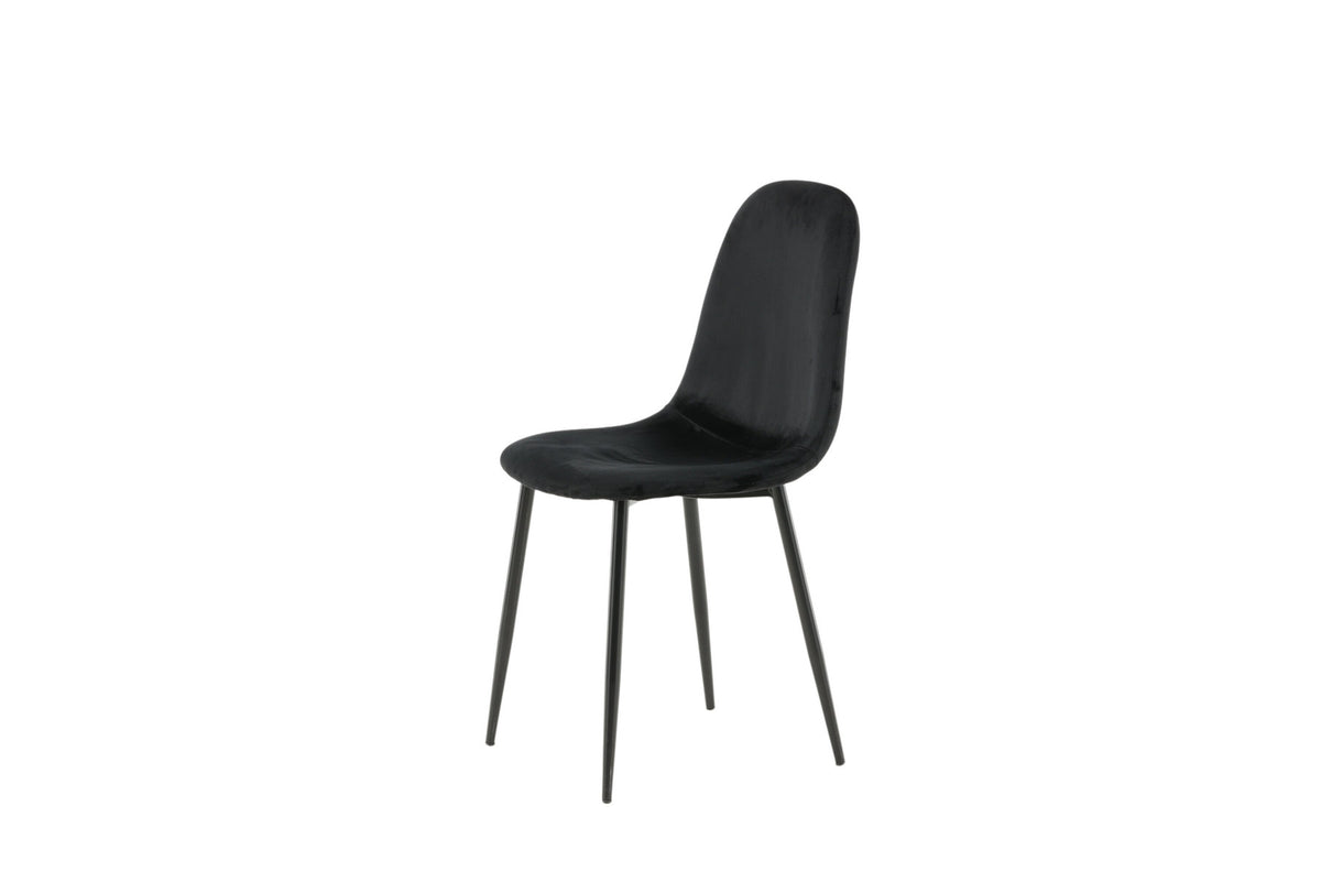 Polar Stuhl in Schwarz/Schwarz präsentiert im Onlineshop von KAQTU Design AG. Stuhl ist von Venture Home