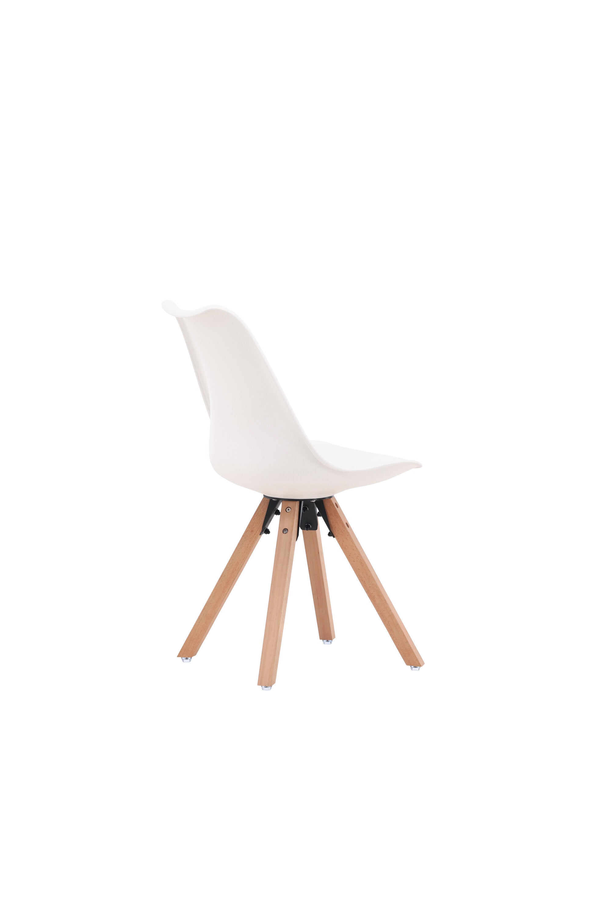Zeno Stuhl in Weiss / Natur präsentiert im Onlineshop von KAQTU Design AG. Stuhl ist von Venture Home