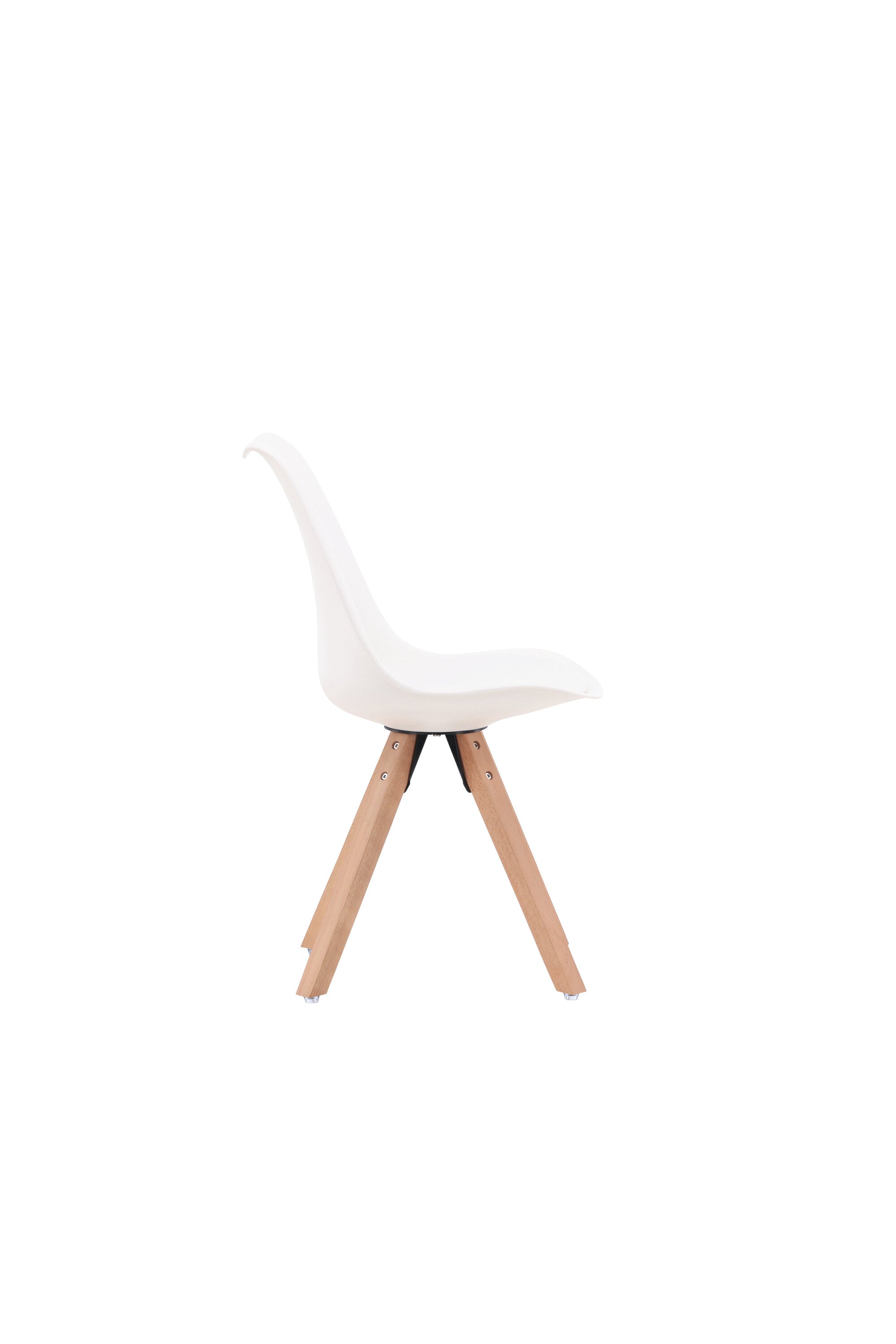 Zeno Stuhl in Weiss / Natur präsentiert im Onlineshop von KAQTU Design AG. Stuhl ist von Venture Home
