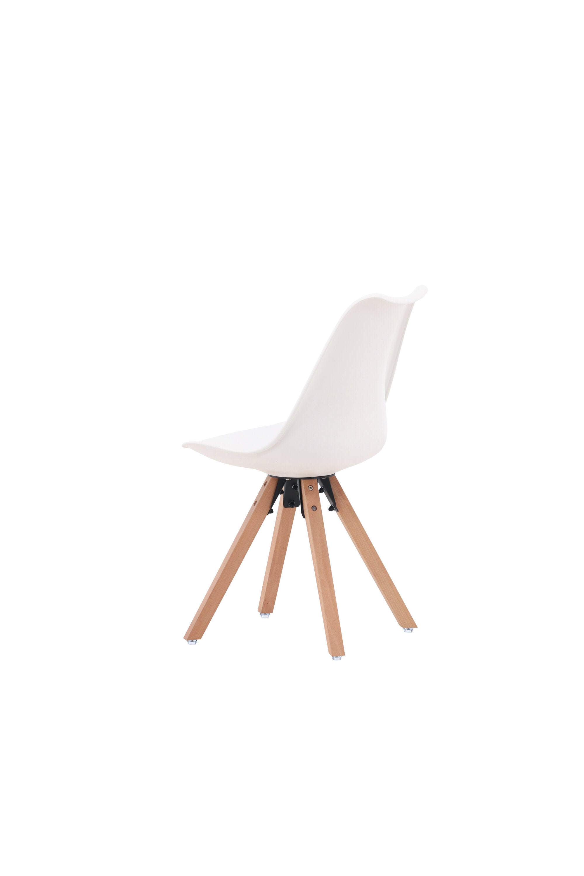 Zeno Stuhl in Weiss / Natur präsentiert im Onlineshop von KAQTU Design AG. Stuhl ist von Venture Home