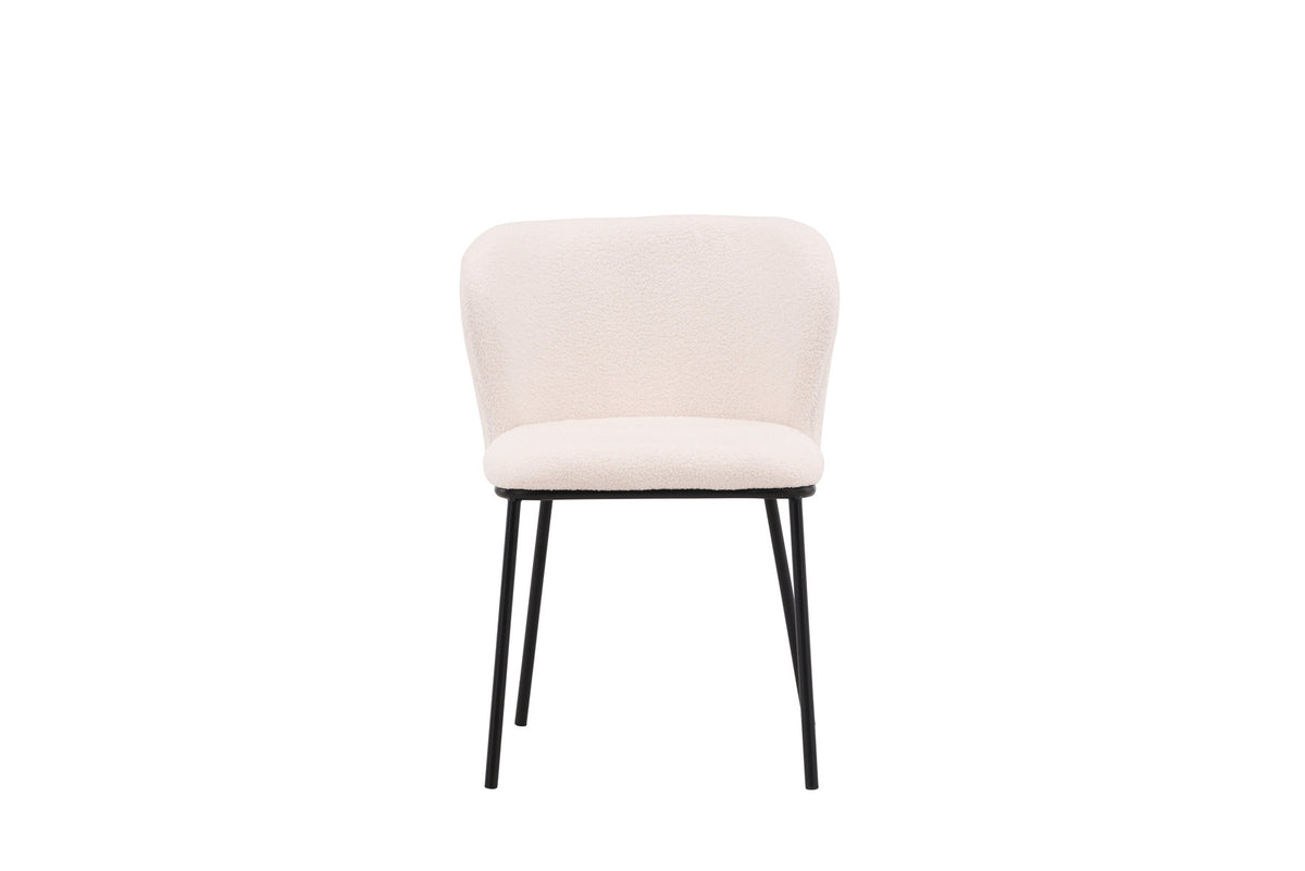 Edina Stuhl in Weiss präsentiert im Onlineshop von KAQTU Design AG. Schalenstuhl ist von Venture Home