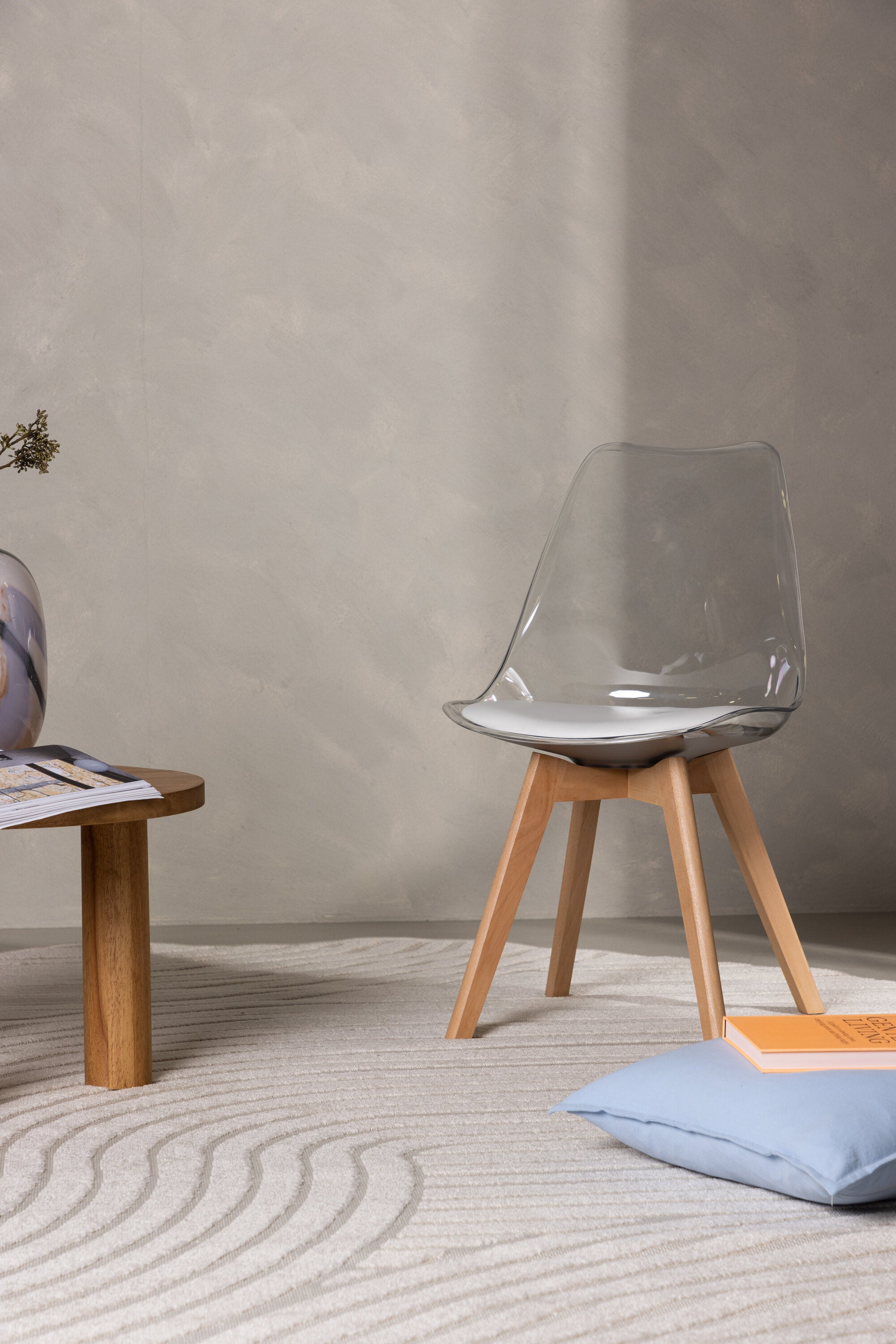 Edvin Stuhl in Natur präsentiert im Onlineshop von KAQTU Design AG. Stuhl ist von Venture Home